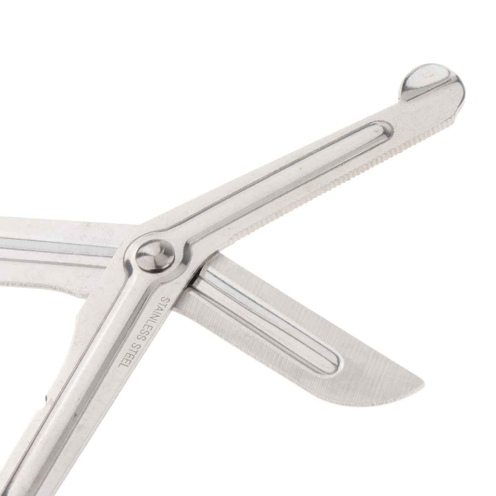 Diving Shears Stainless Steel Sports Underwater Escape Diving Scissors Black