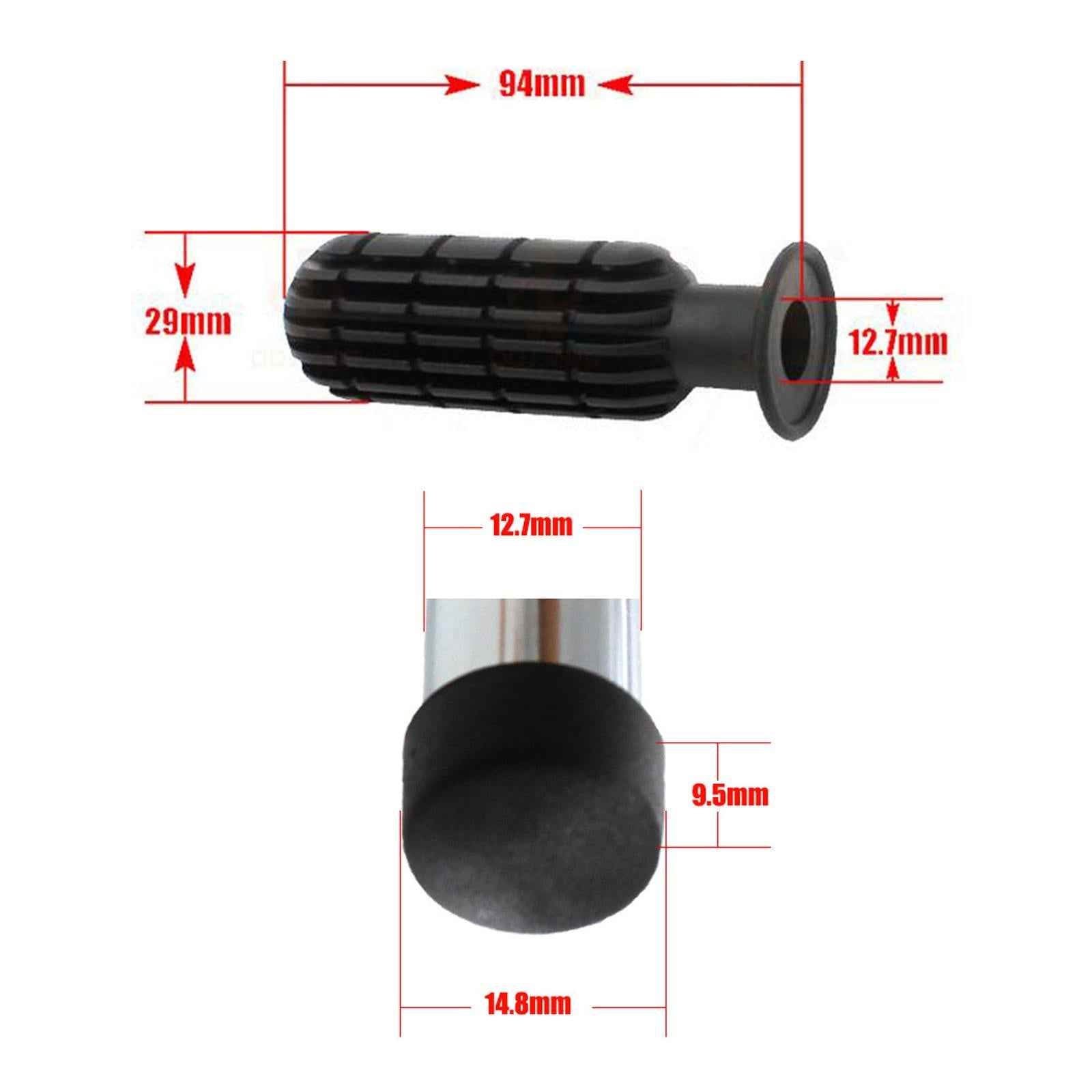 8 Pairs Foosball Replace Table Football Game Handle Grips and End Plugs