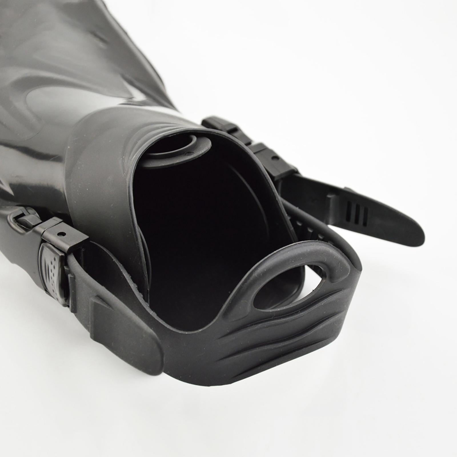 2 Pieces Diving Quick Release Fin Straps Adjustable Scuba with Buckles S