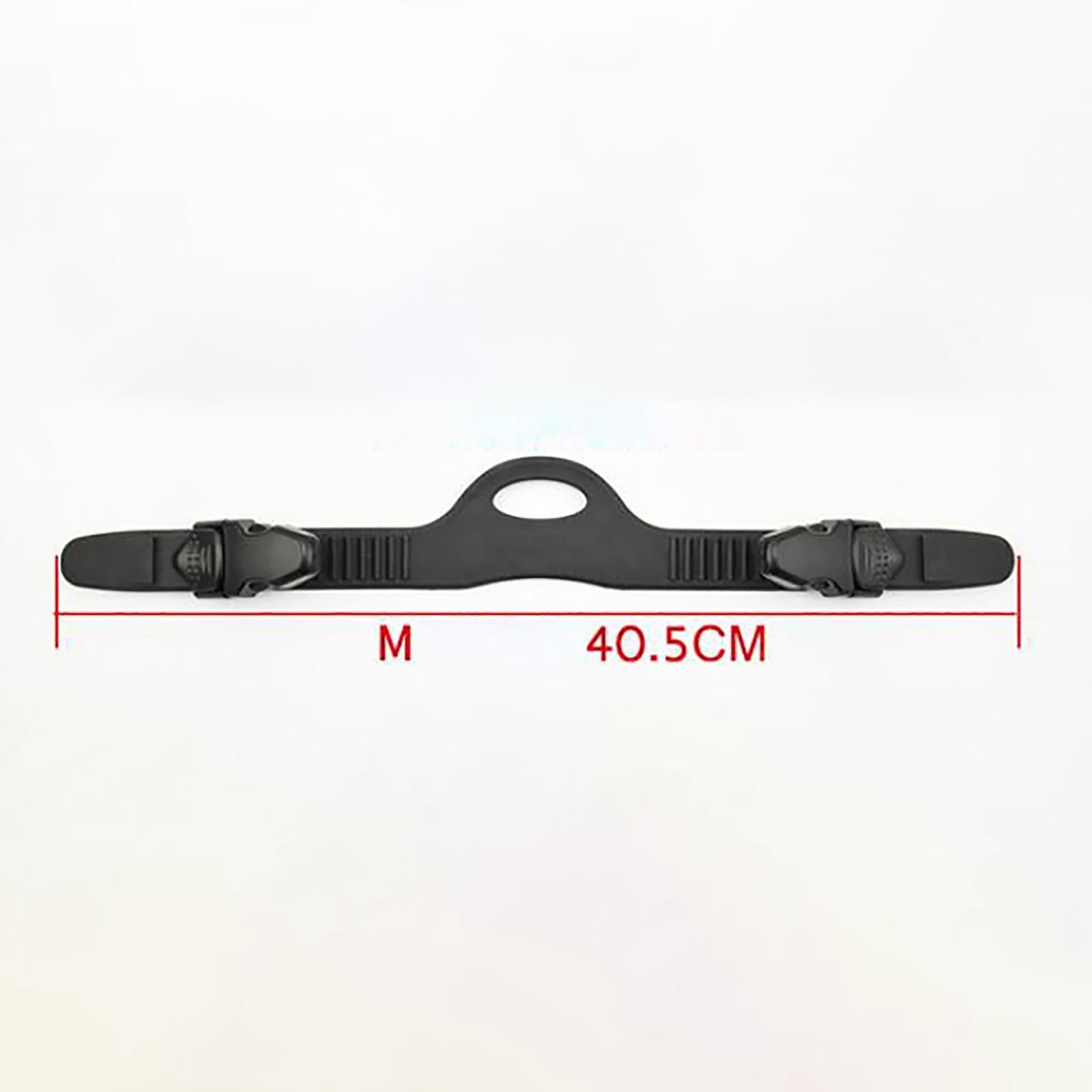 2 Pieces Diving Quick Release Fin Straps Adjustable Scuba with Buckles M