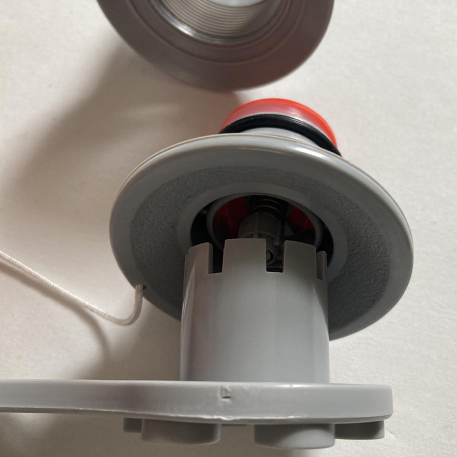 4x8 Section Spiral Air Valve Wrench Inflatable Boat Kayak Paddle Board Tool Gray