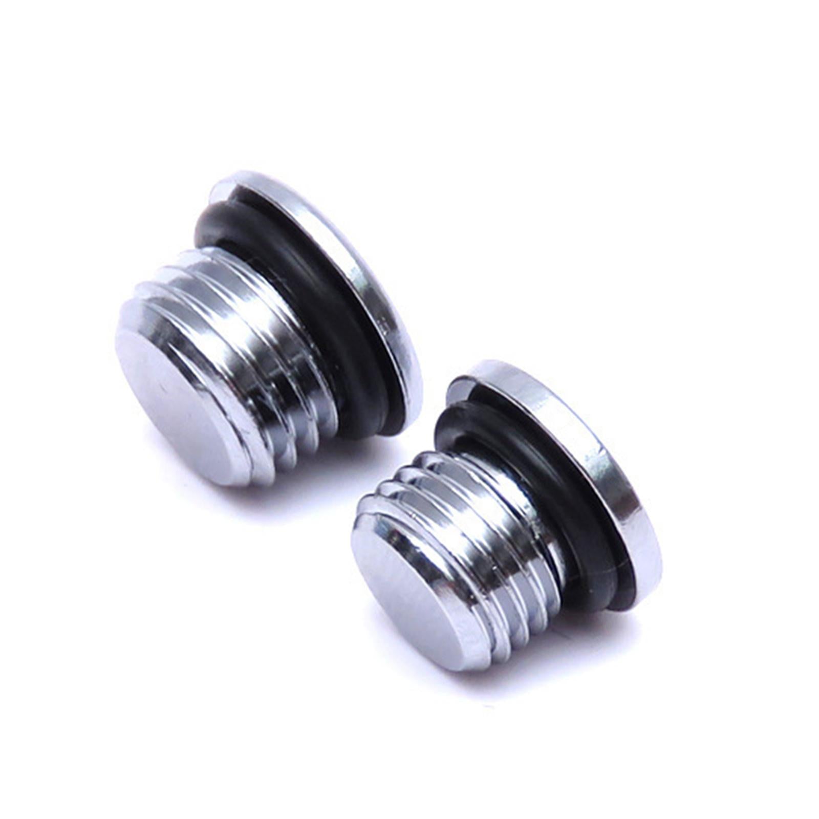 3xCopper Diving Regulator Port Plug Scuba Dive O Ring Plugs Hardware Screws 7g