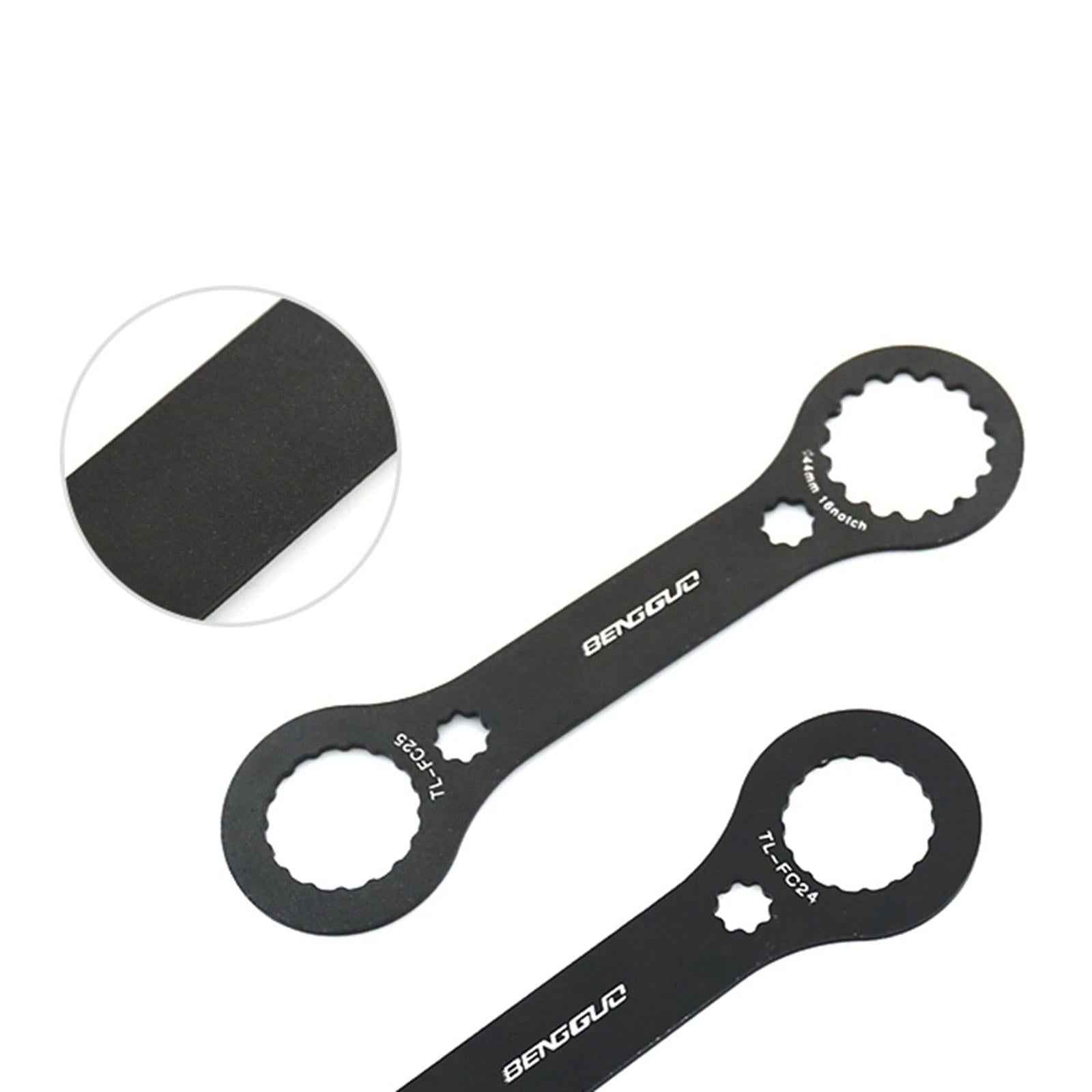 MTB Bike Bottom Bracket Wrench Aluminum Alloy Install Removal Tools Portable 44mm 16 Notch