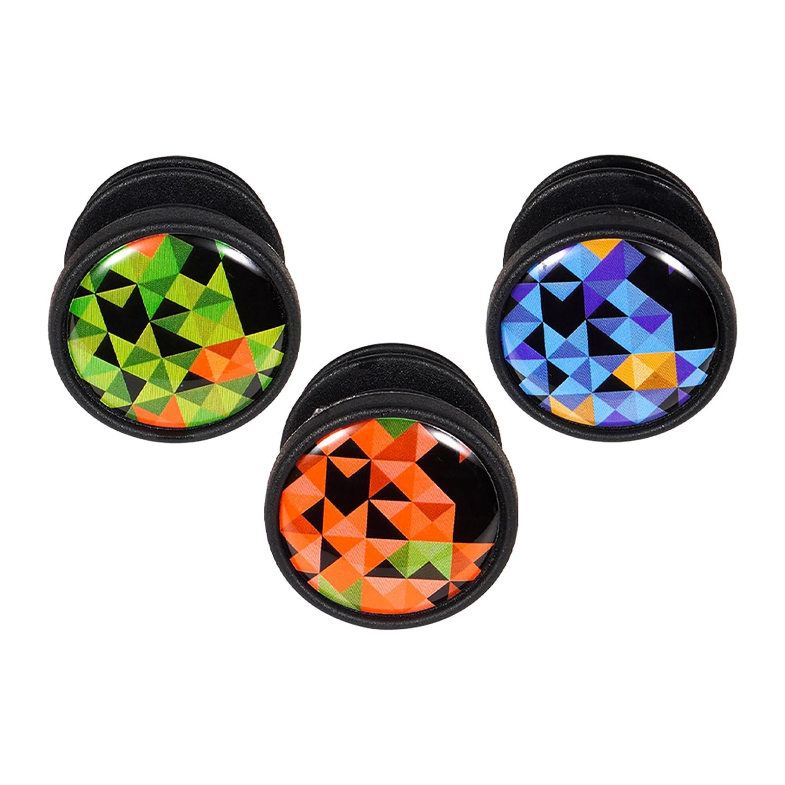 2xPlastic Bike Handlebar Bar End Plugs for Most Bicycle Accessories Green