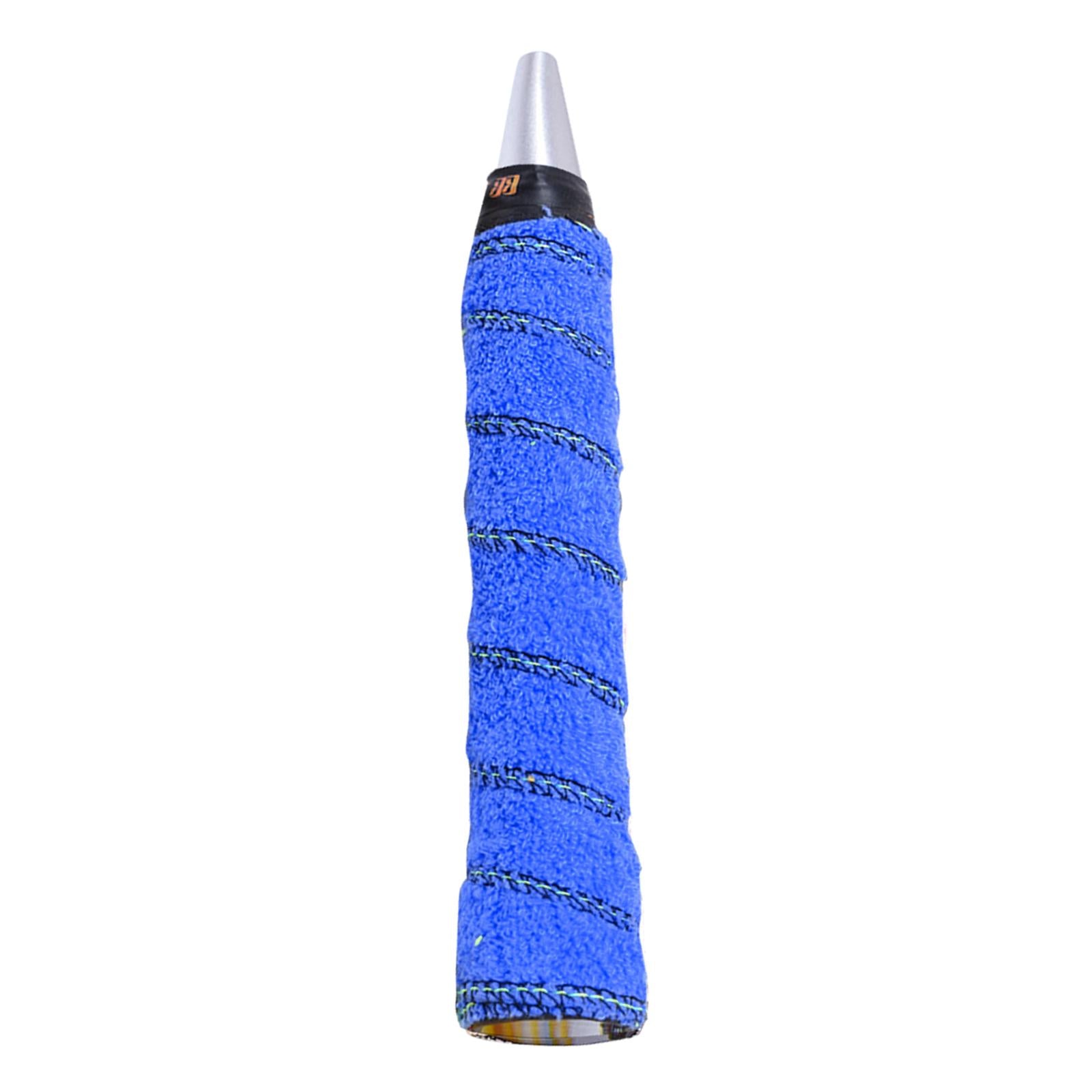 3xCotton Towel Tennis Badminton Racket Grip Wrap Tape Overgrip Non Slip Blue