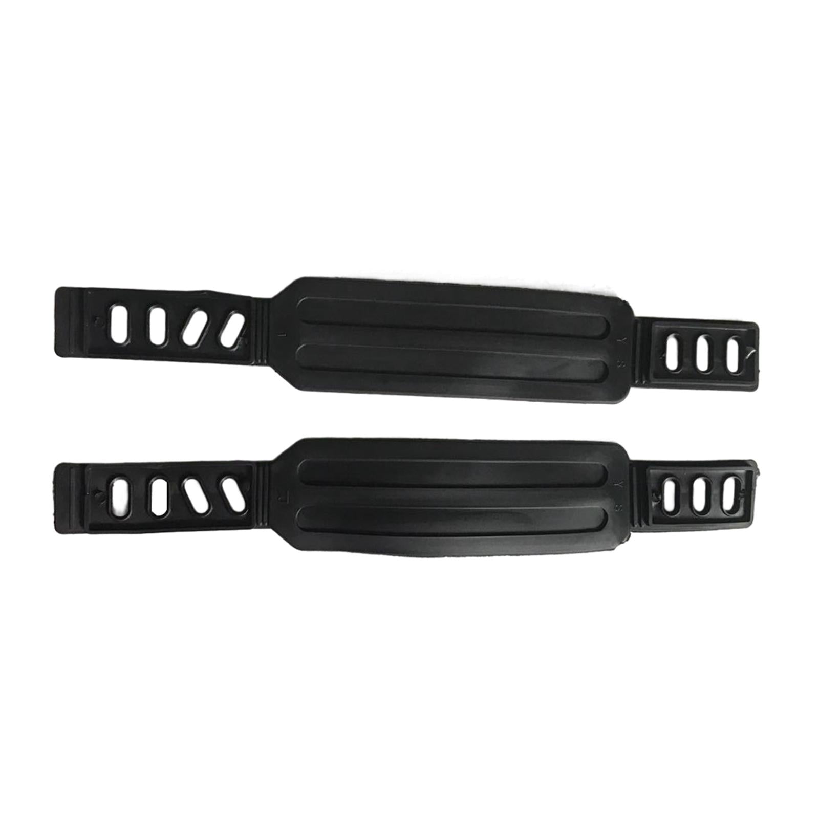 2xUniversal Exercise Bike Pedal Straps 1 Pair Adjustable Length Heavy Duty
