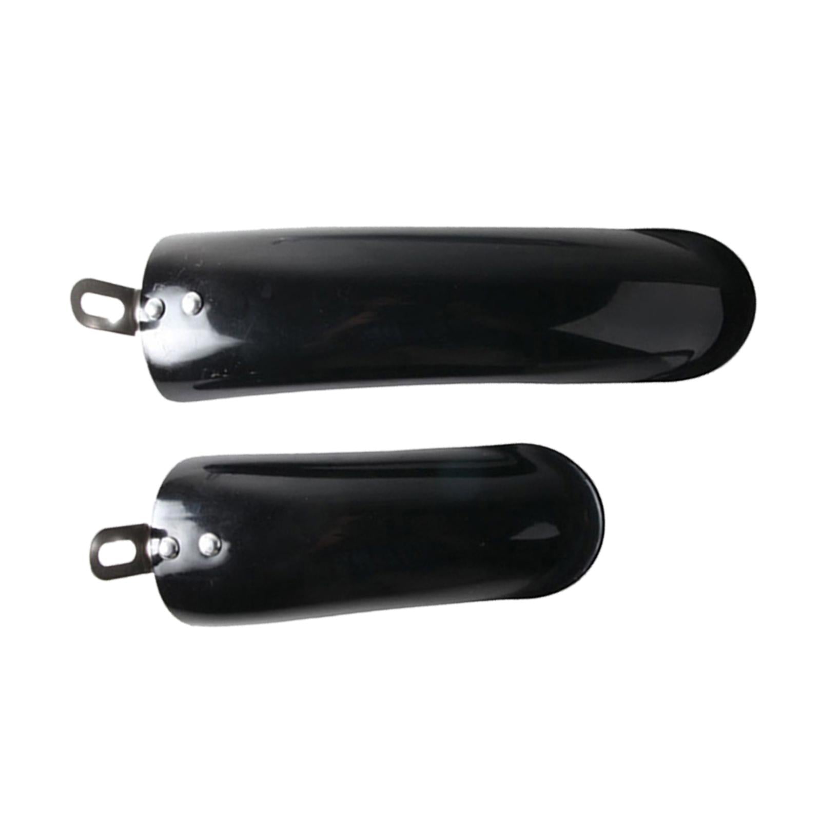 3x2Pcs Folding Bike Mudguard Mud Guard Front Rear Fenders Cycling Parts Black 12inch