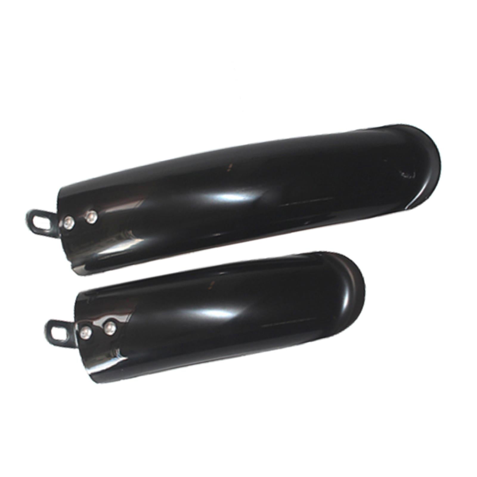 3x2Pcs Folding Bike Mudguard Mud Guard Front Rear Fenders Cycling Parts Black 14inch