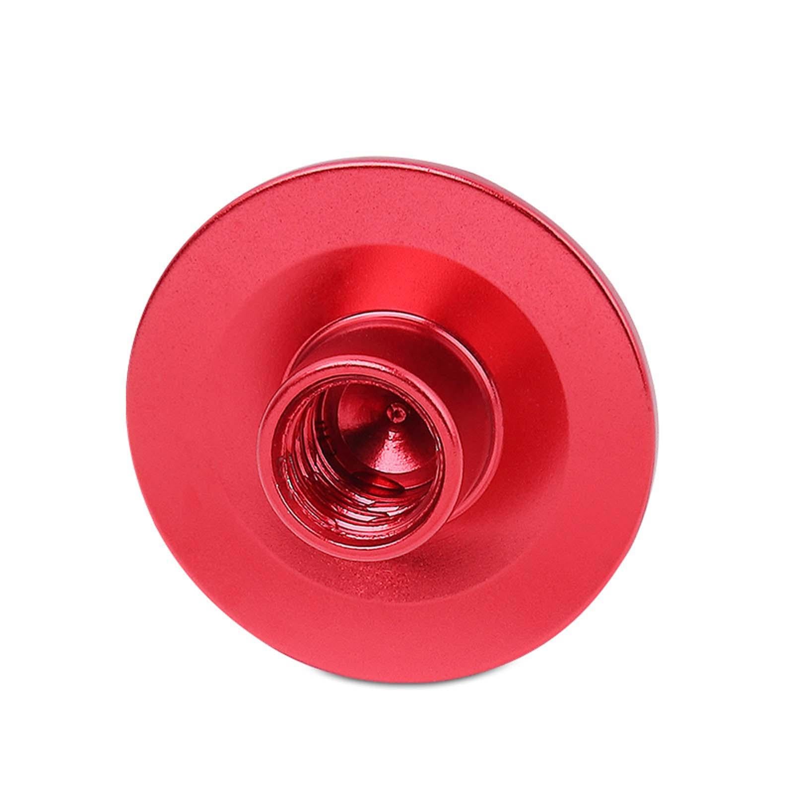 3xBike Front Fork Airtight Valve Cover Air Chamber Cover Replacement Red