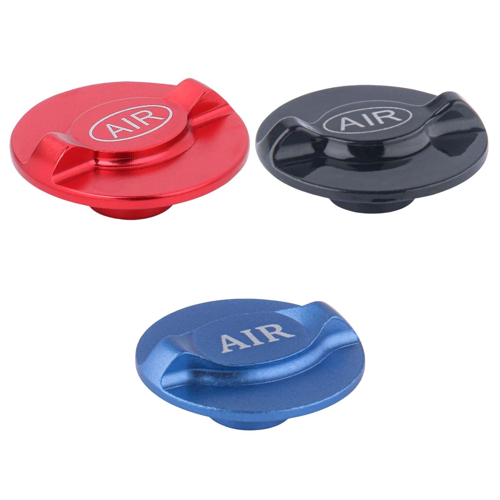 4xBike Front Fork Airtight Valve Cover Air Chamber Cover Replacement Red
