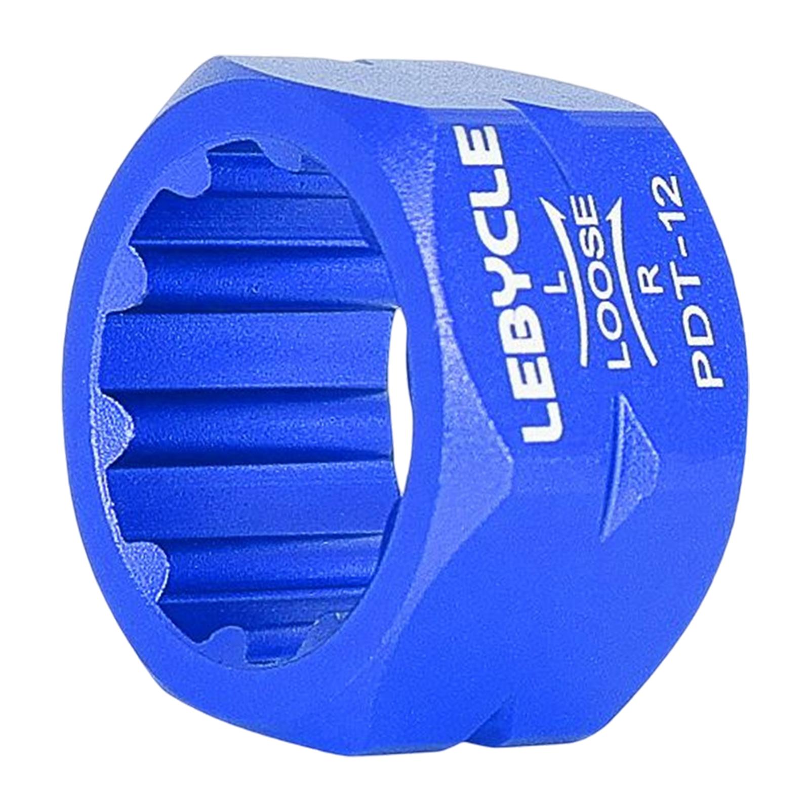 4xBike Pedal Repair Tool Accessories Axle Spindle Removal for Bike MTB blue