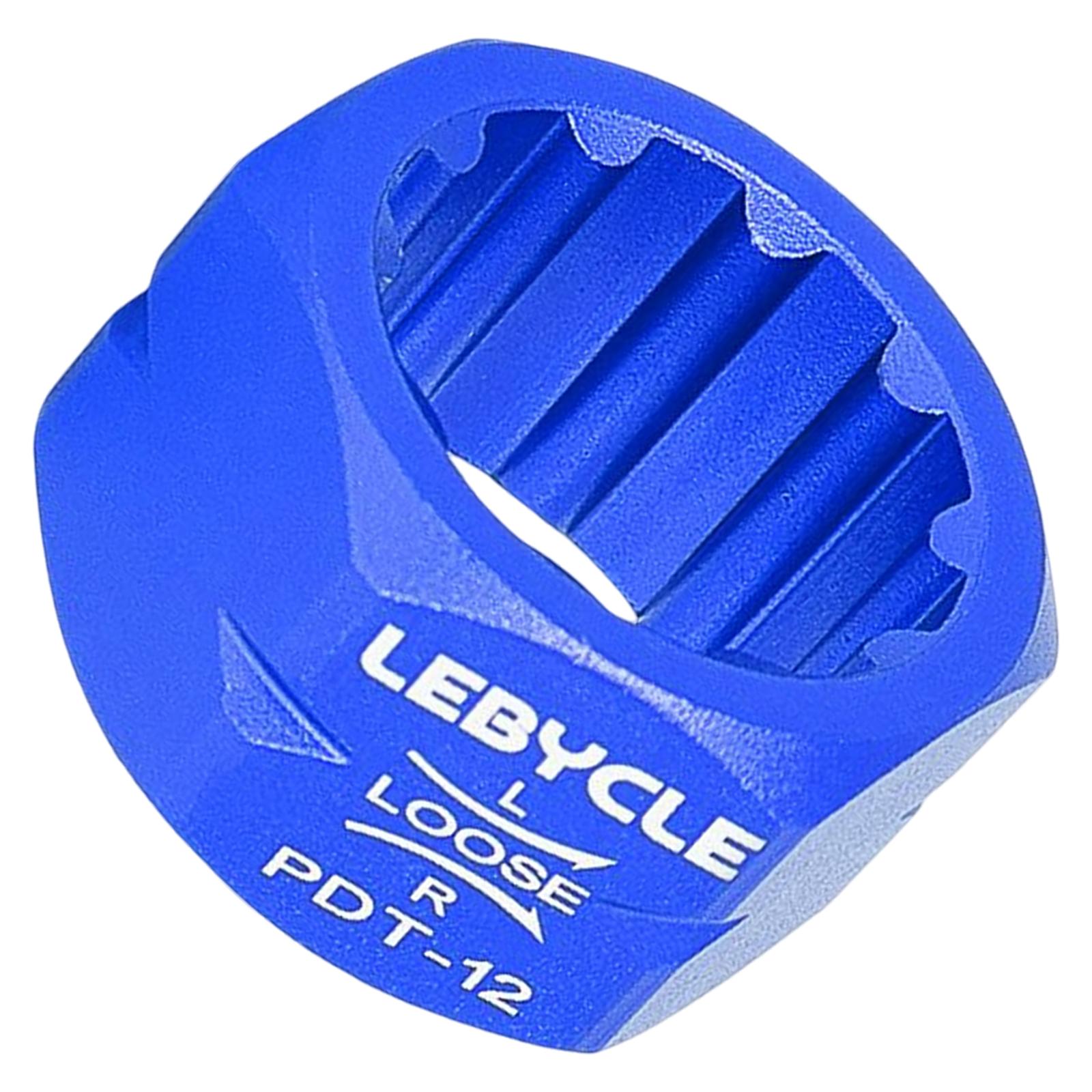 3xBike Pedal Repair Tool Accessories Axle Spindle Removal for Bike MTB blue
