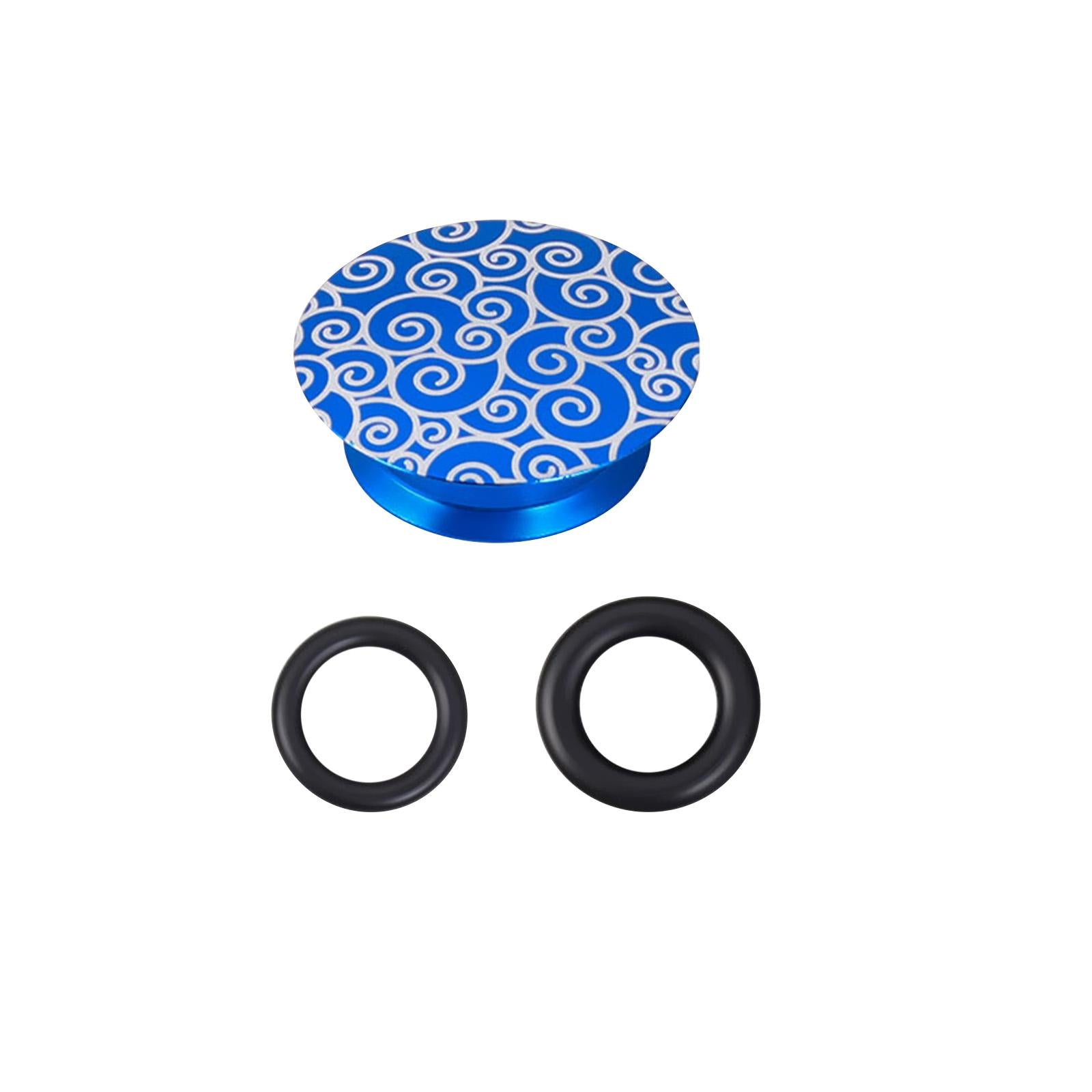 2xCrank Cover Durable for Bicycle Bottom Bracket Crank Repair Tools Blue