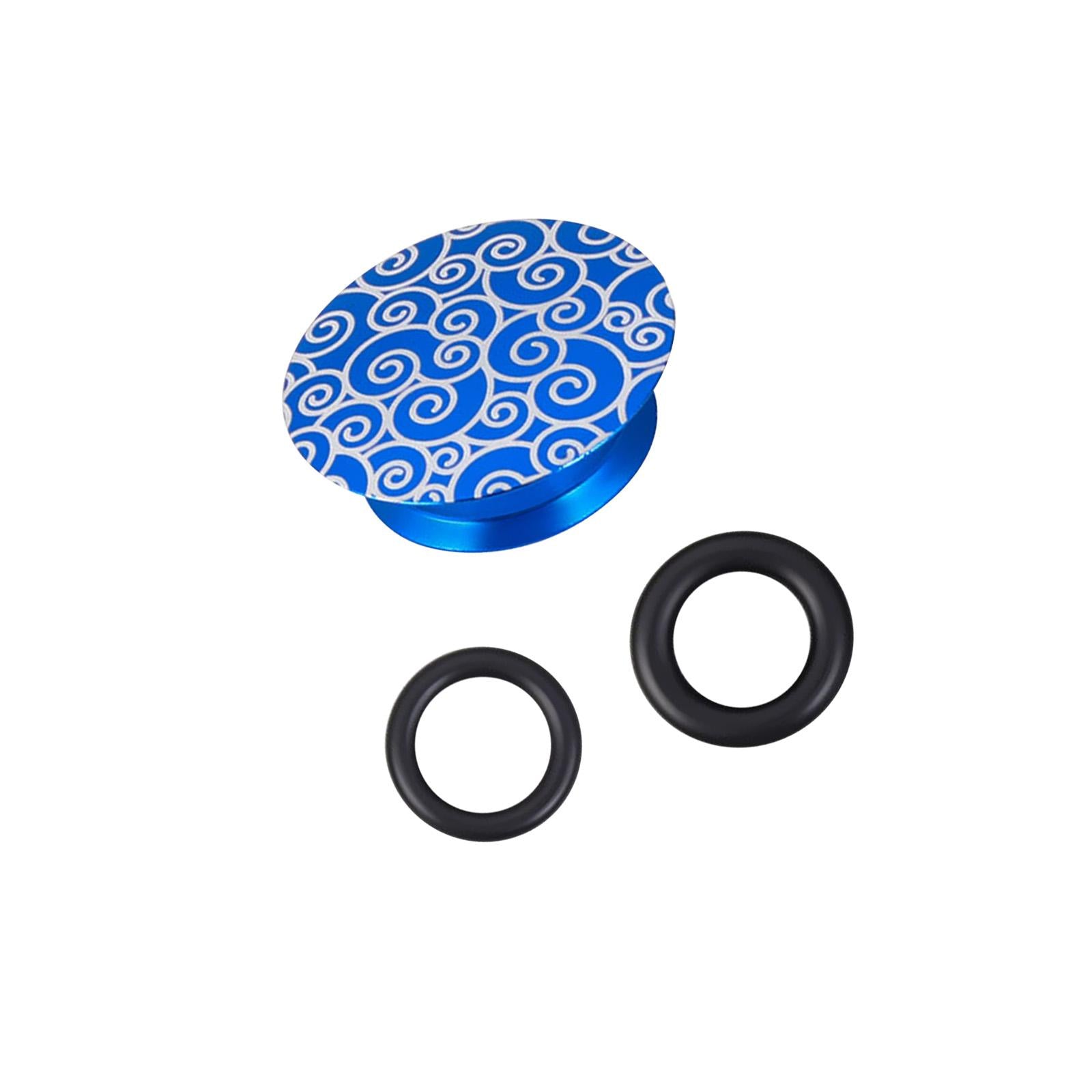4xCrank Cover Durable for Bicycle Bottom Bracket Crank Repair Tools Blue