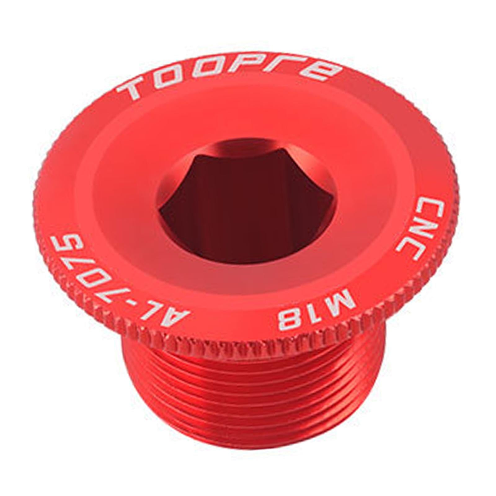 4xBike Crankset Screw MTB Mountain Road Bicycle Crank Arm Bolts Red