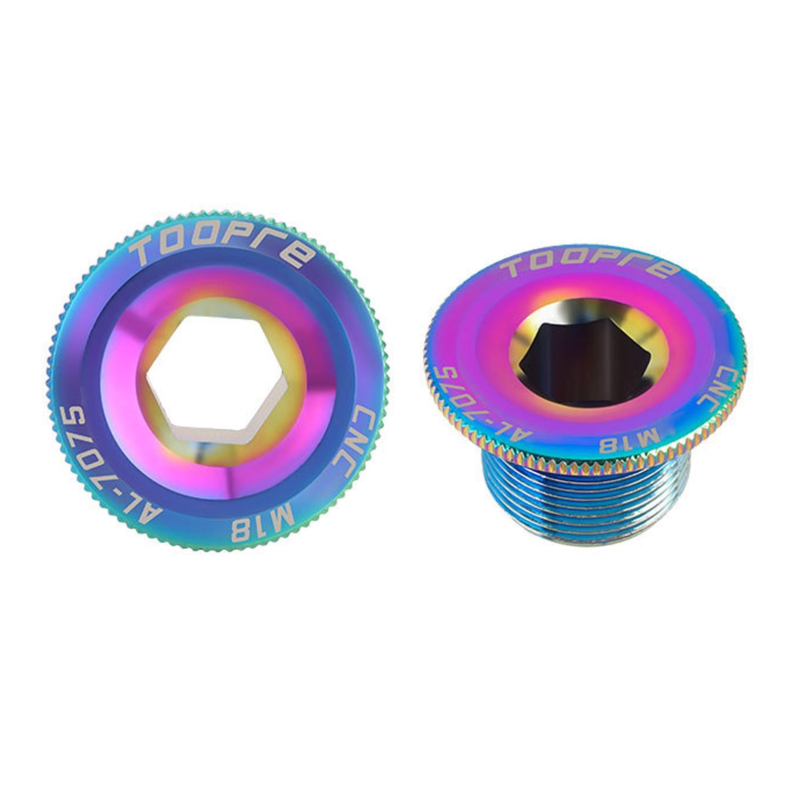 4xBike Crankset Screw MTB Mountain Road Bicycle Crank Arm Bolts Multicolor