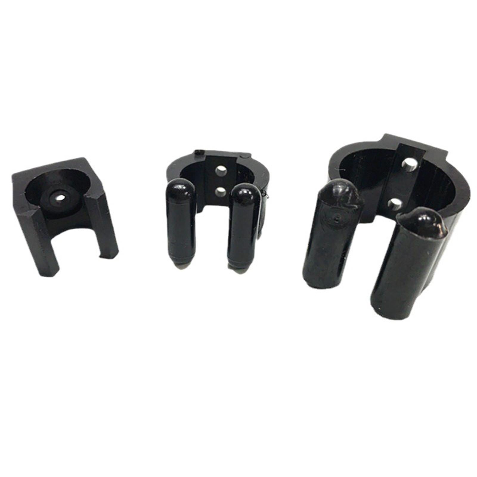 10x Plastic Billiard Cue Clips Fishing Rod Clips Billiard Accessories Large