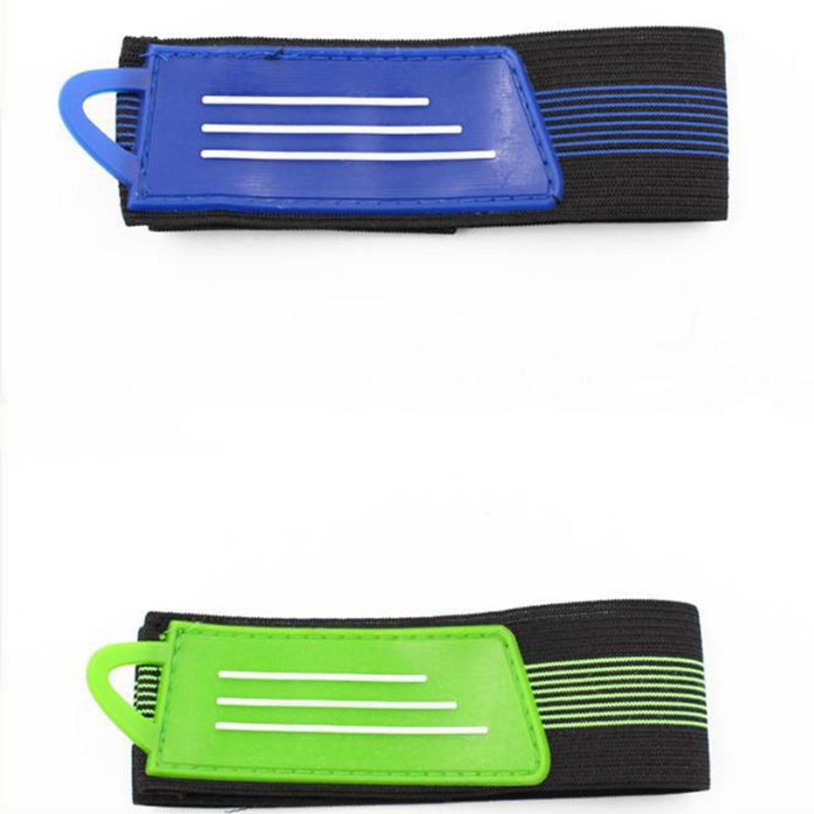 2x2Pcs Bicycle Ankle Leg Strap Outdoors Remove and Install Easily Bandage Black