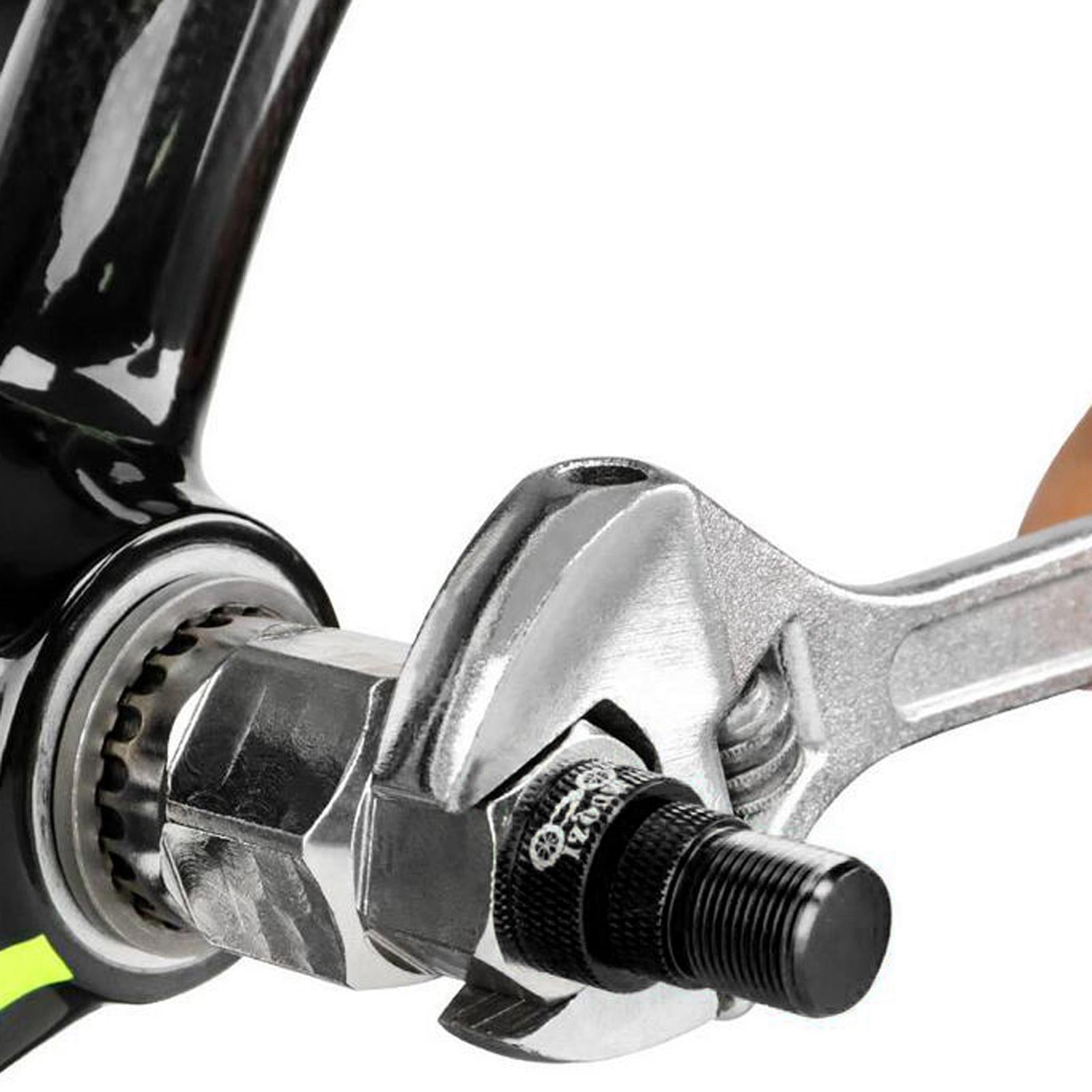 2xBike Crank Extractor Puller Durable Repair Tool for Bicycle Repairing Biking Black