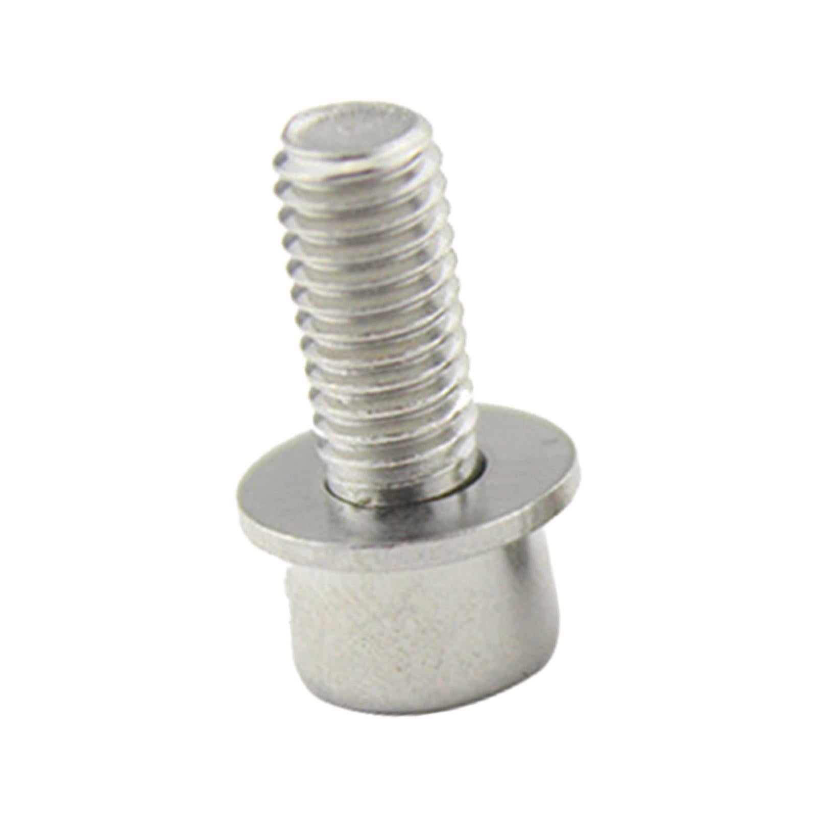 4xBike Water Bottle Cage Bolt M5 Hex Bolt Socket Tapping Screw with Washer