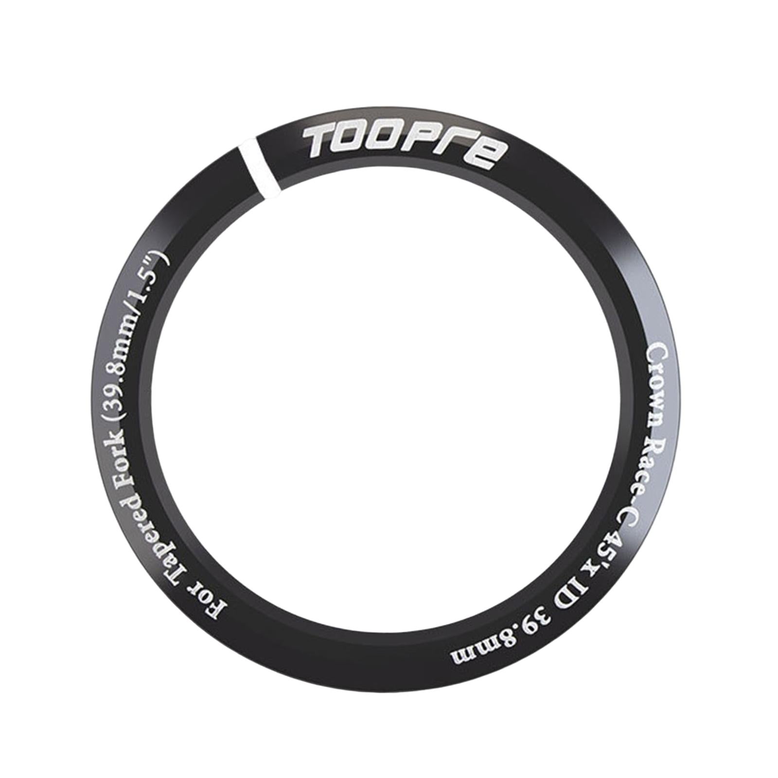 2xMTB Bike Headset Base Spacer for Bicycle Aluminium Alloy Conversion Adapter C Bottom Base