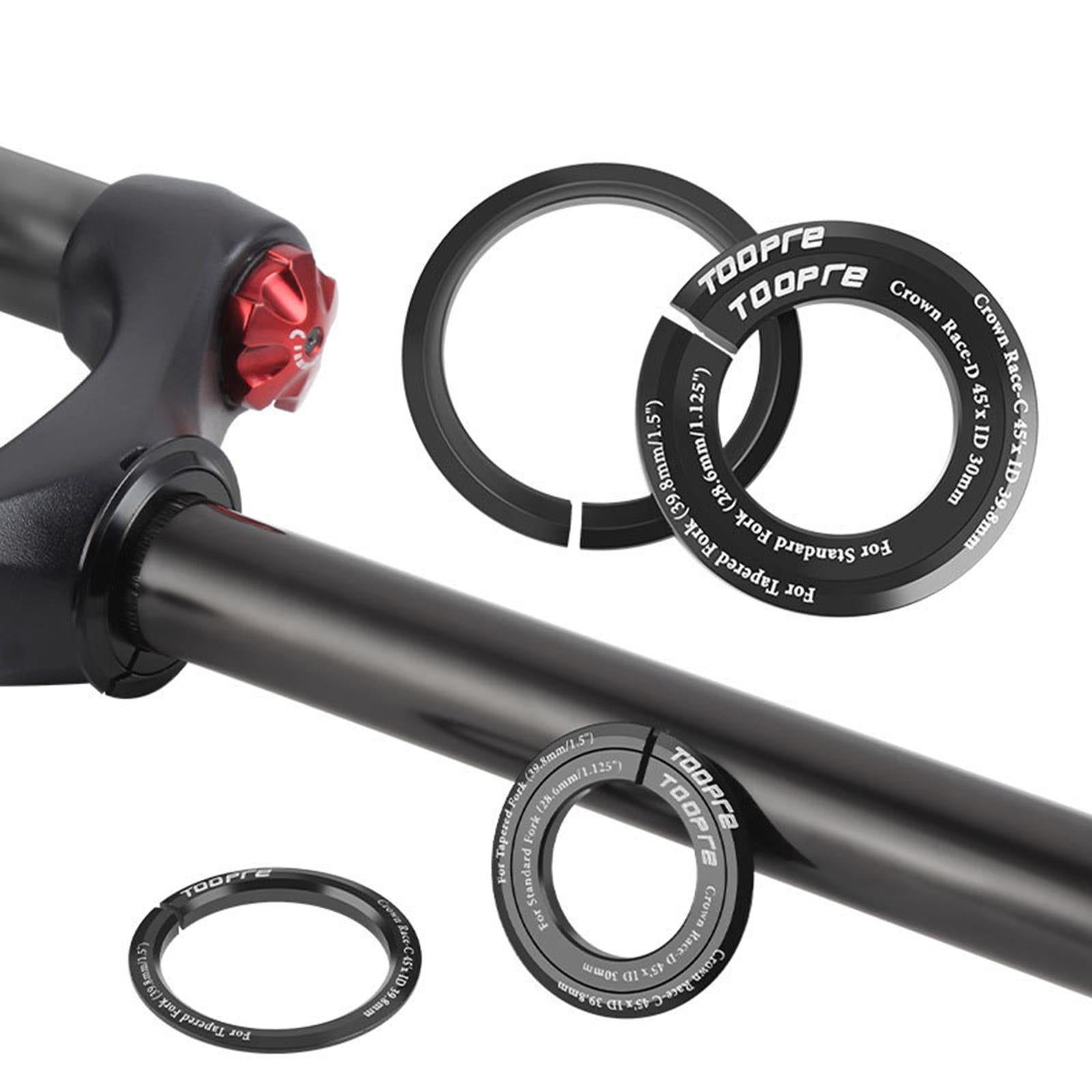 4xMTB Bike Headset Base Spacer for Bicycle Aluminium Alloy Conversion Adapter C Bottom Base