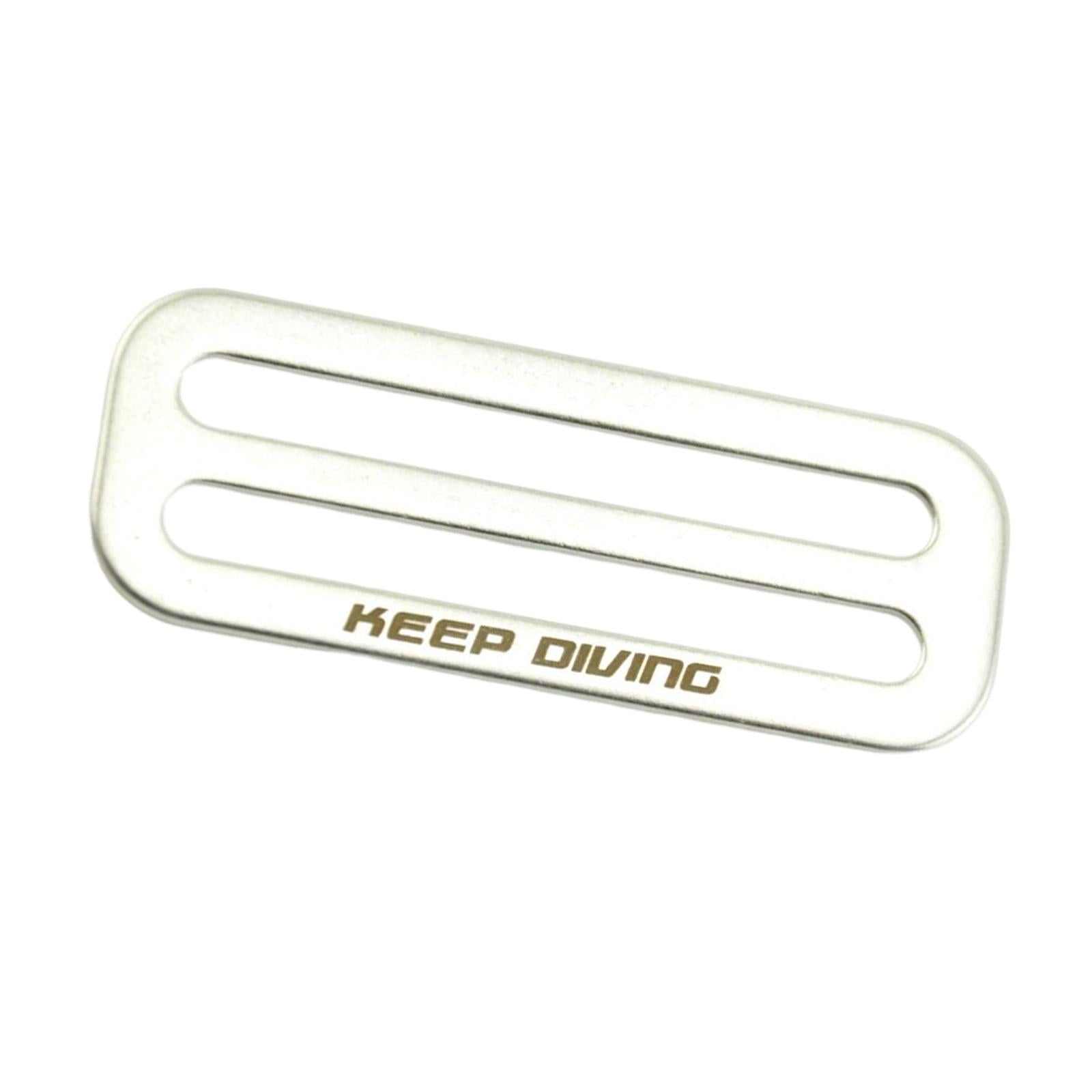 4xDiving Weight Belt Slide Keeper Glider Adjustable for Snorkeling Water Sport