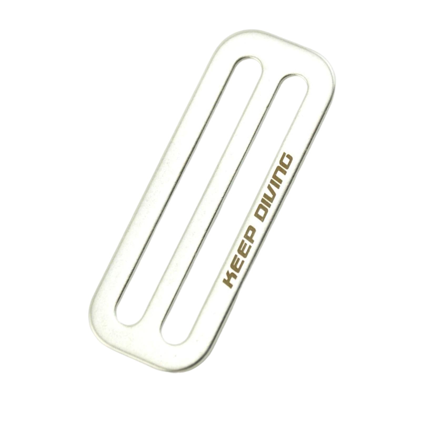 3xDiving Weight Belt Slide Keeper Glider Adjustable for Snorkeling Water Sport