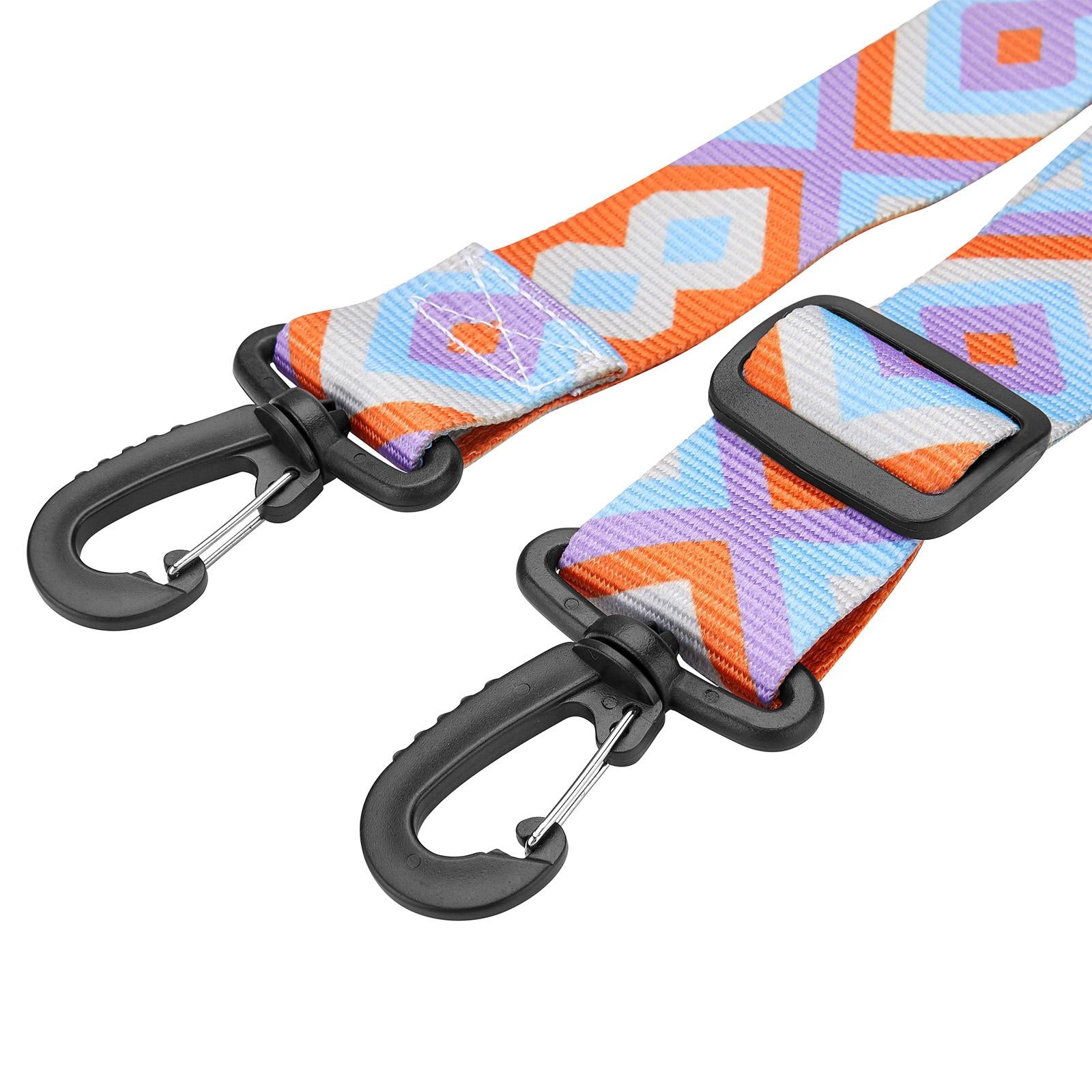 2xSnowboard Ski Boot Carrier Strap Shoulder Belt Portable Skates Carry Leash Purple