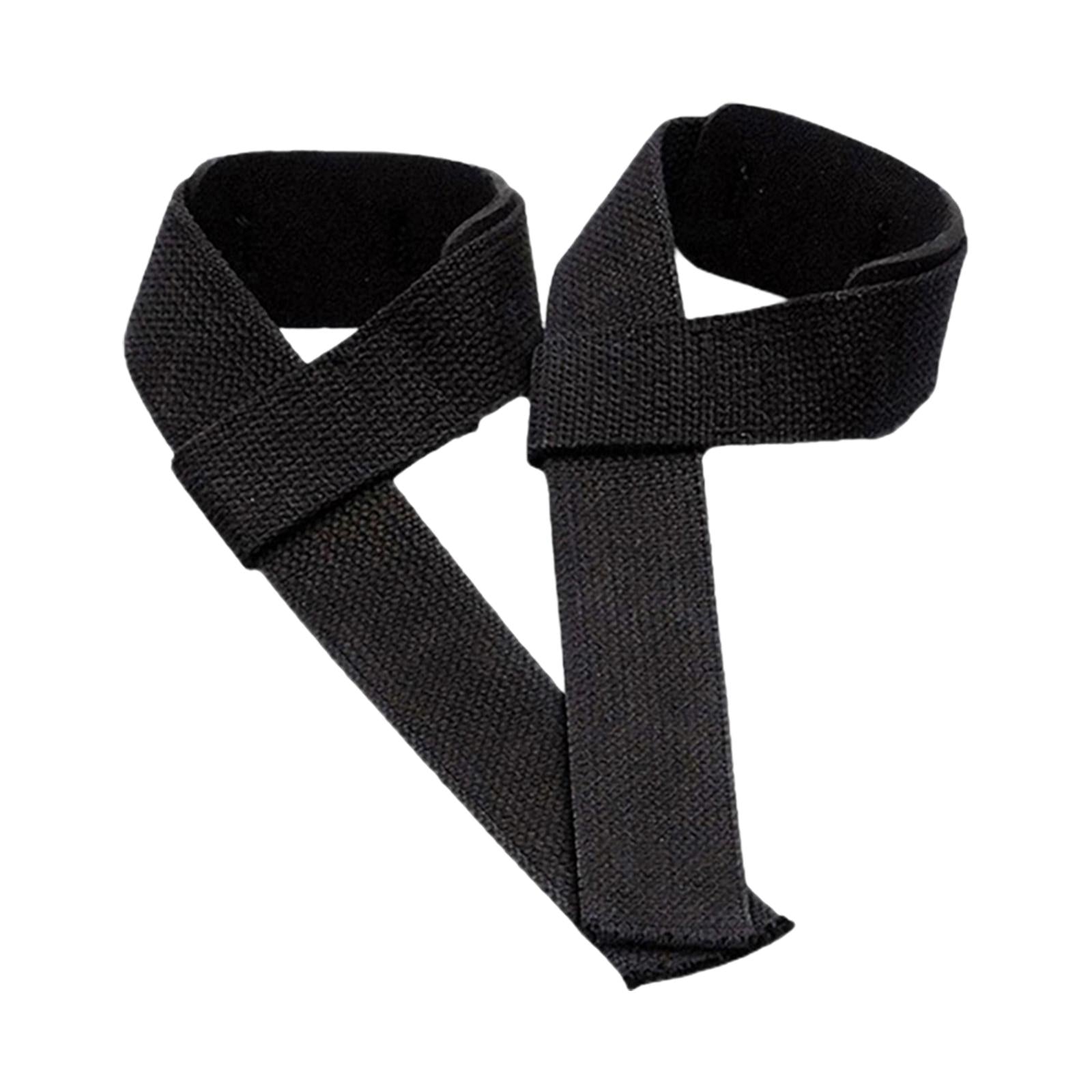 2x1 Pair Weight Lifting Straps Wrist Support Wraps for Fitness Bodybuilding
