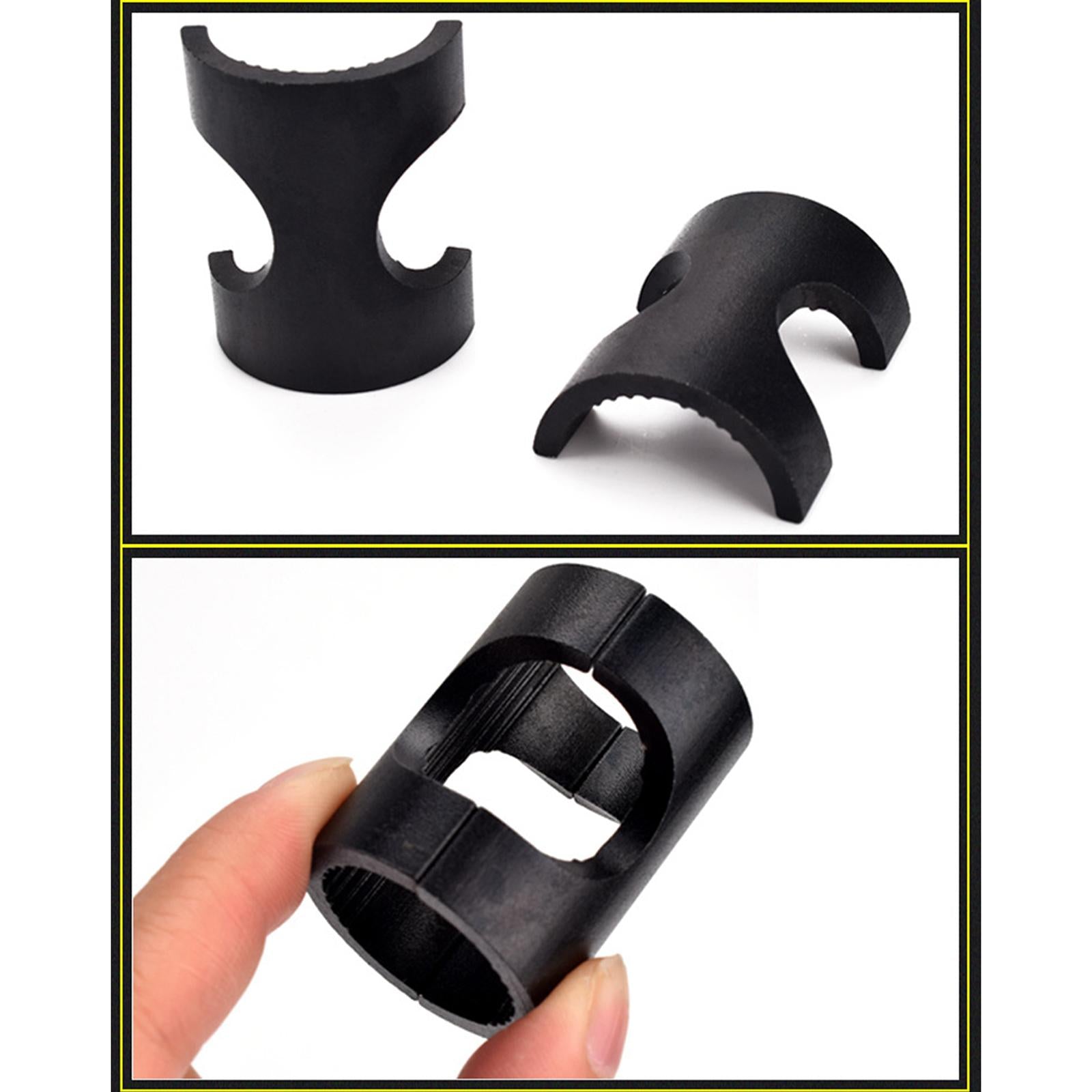 2xBike Handlebar Stem Shim Reducer 31.8 to 25.4mm Conversion Shim for Bicycle