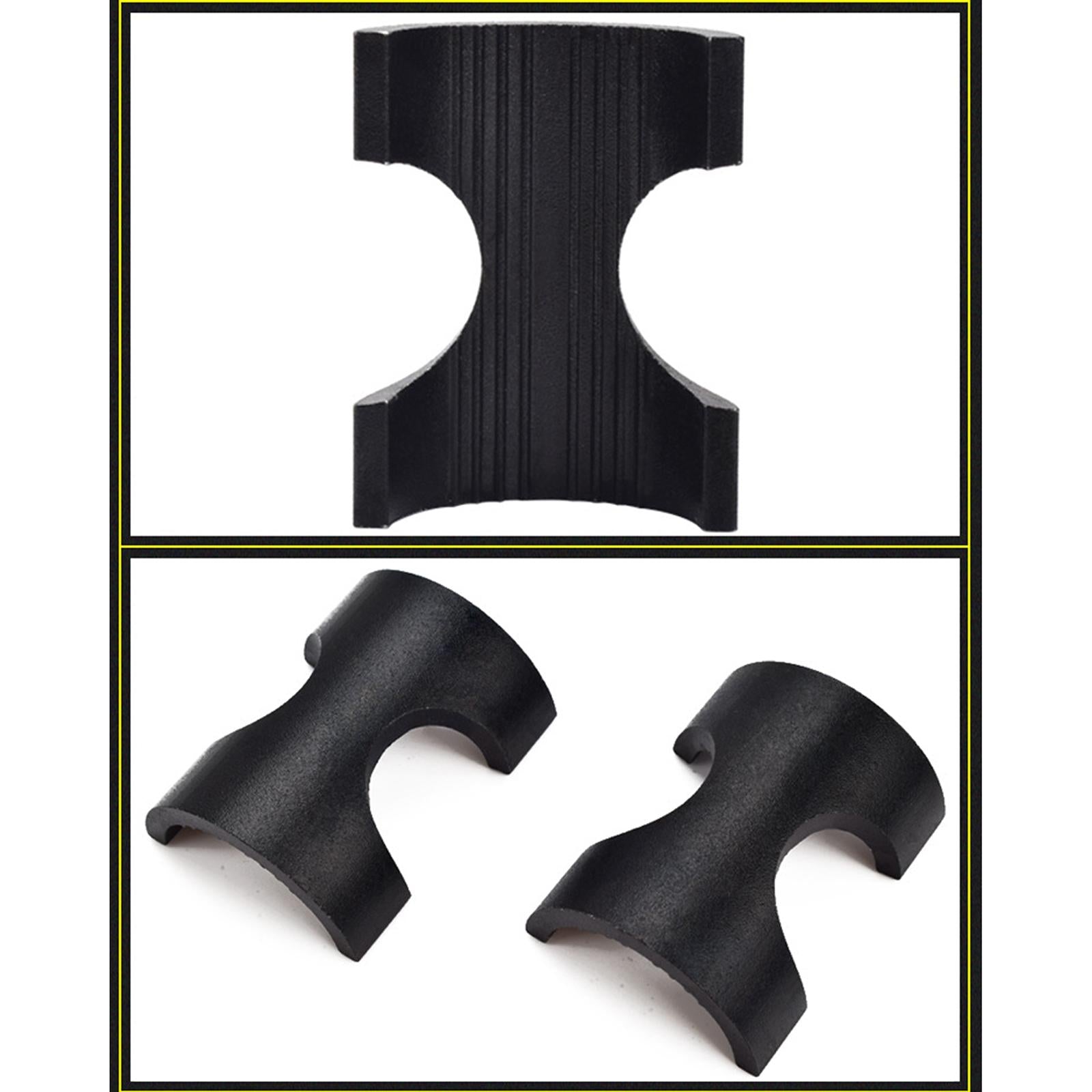 4xBike Handlebar Stem Shim Reducer 31.8 to 25.4mm Conversion Shim for Bicycle