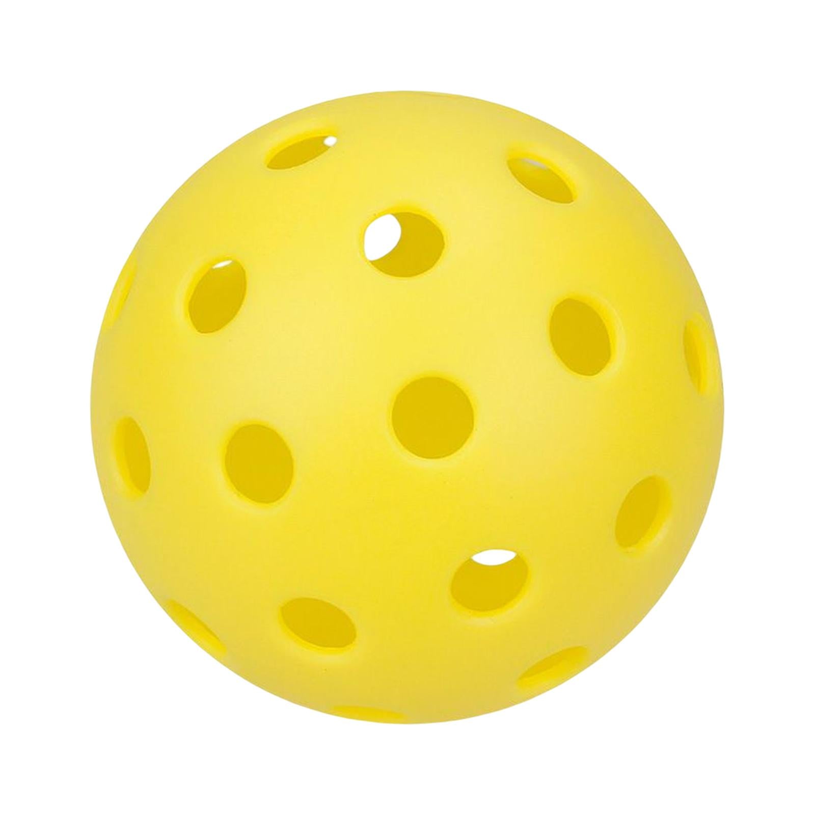 3xGolf Balls Airflow Hollow Lightweight Practice Golf Balls for Backyard Yellow