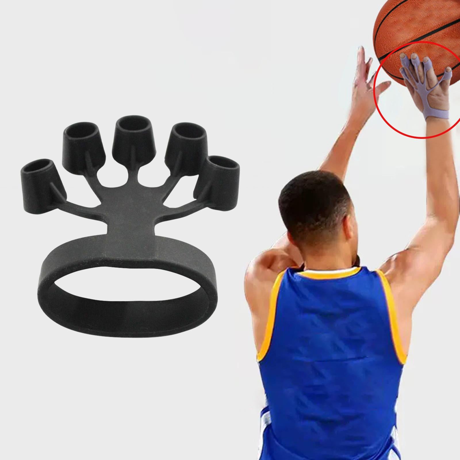 3xHand Grip Strengthener Device Tool Training Equipment Finger Exerciser Black 11lbs