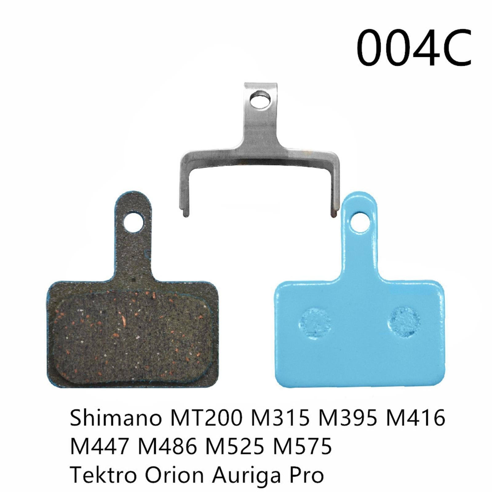 2xBike Bicycle Disc Brake Pads Mountain Bike No Skid for Shimano Deore Tektro