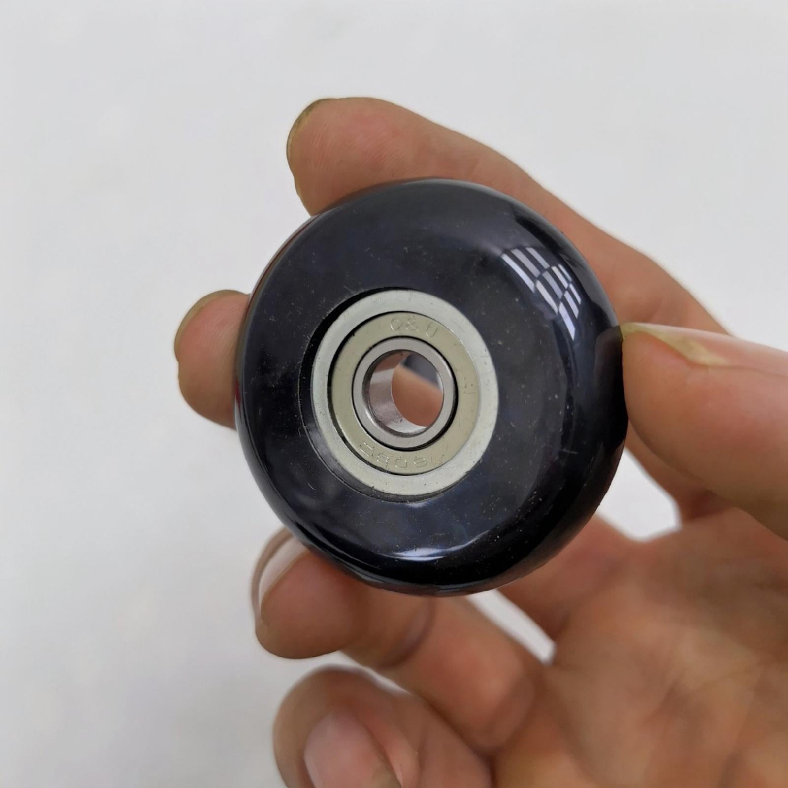 4xBearing Pulley Wheel Exercise Bike Roller Roller Skate Wheel for Training
