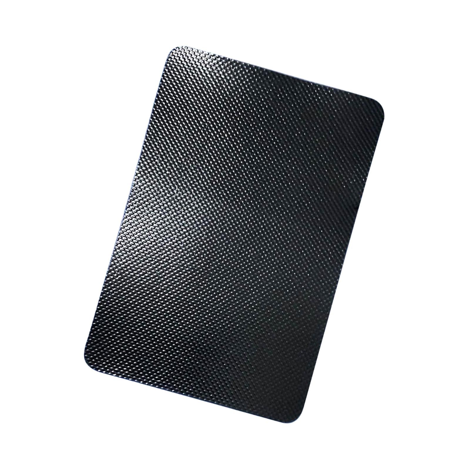2xBoat Repair Patch 10cmx15cm PVC Repair Patches for Dinghy Raft Repair Tool Black