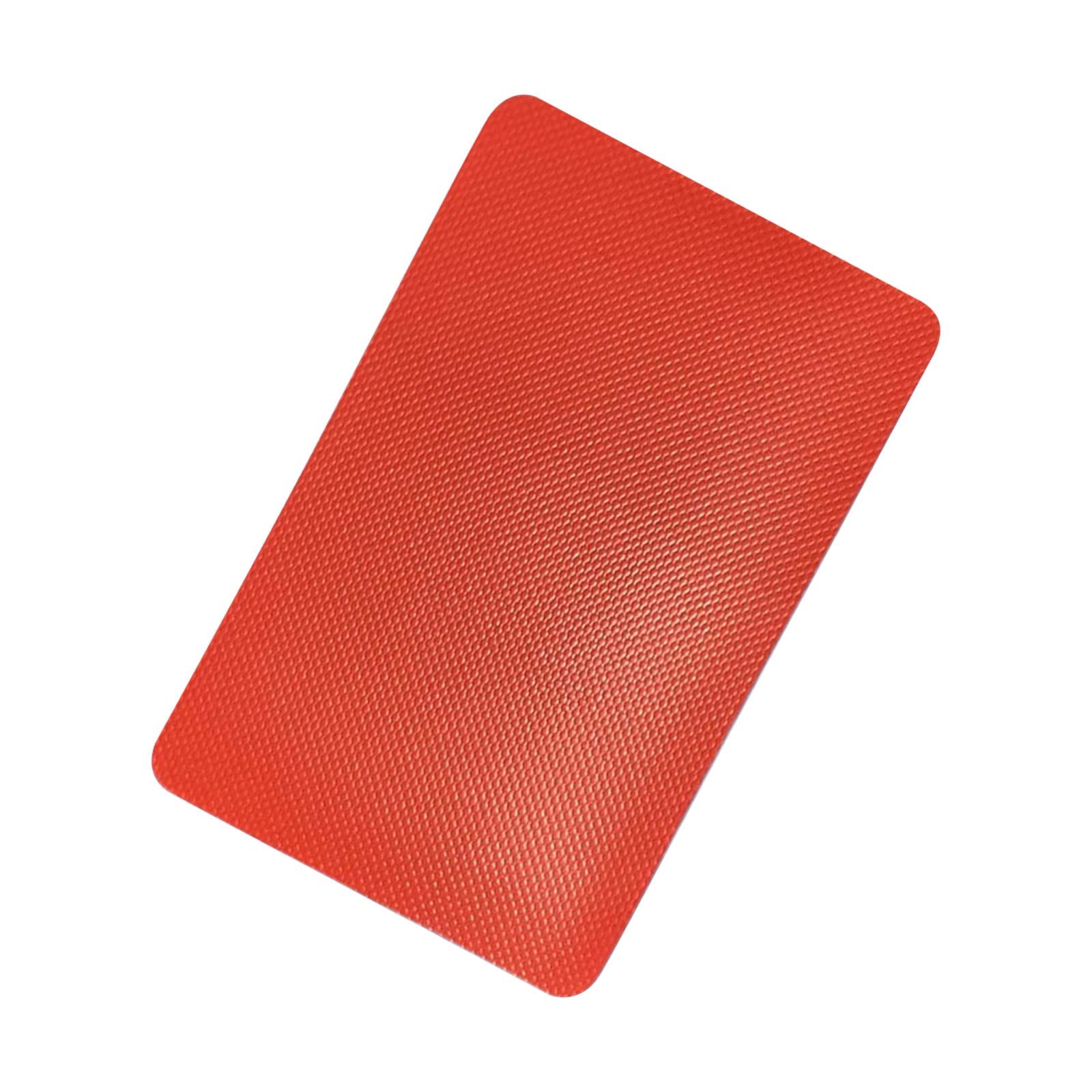 2xBoat Repair Patch 10cmx15cm PVC Repair Patches for Dinghy Raft Repair Tool Red