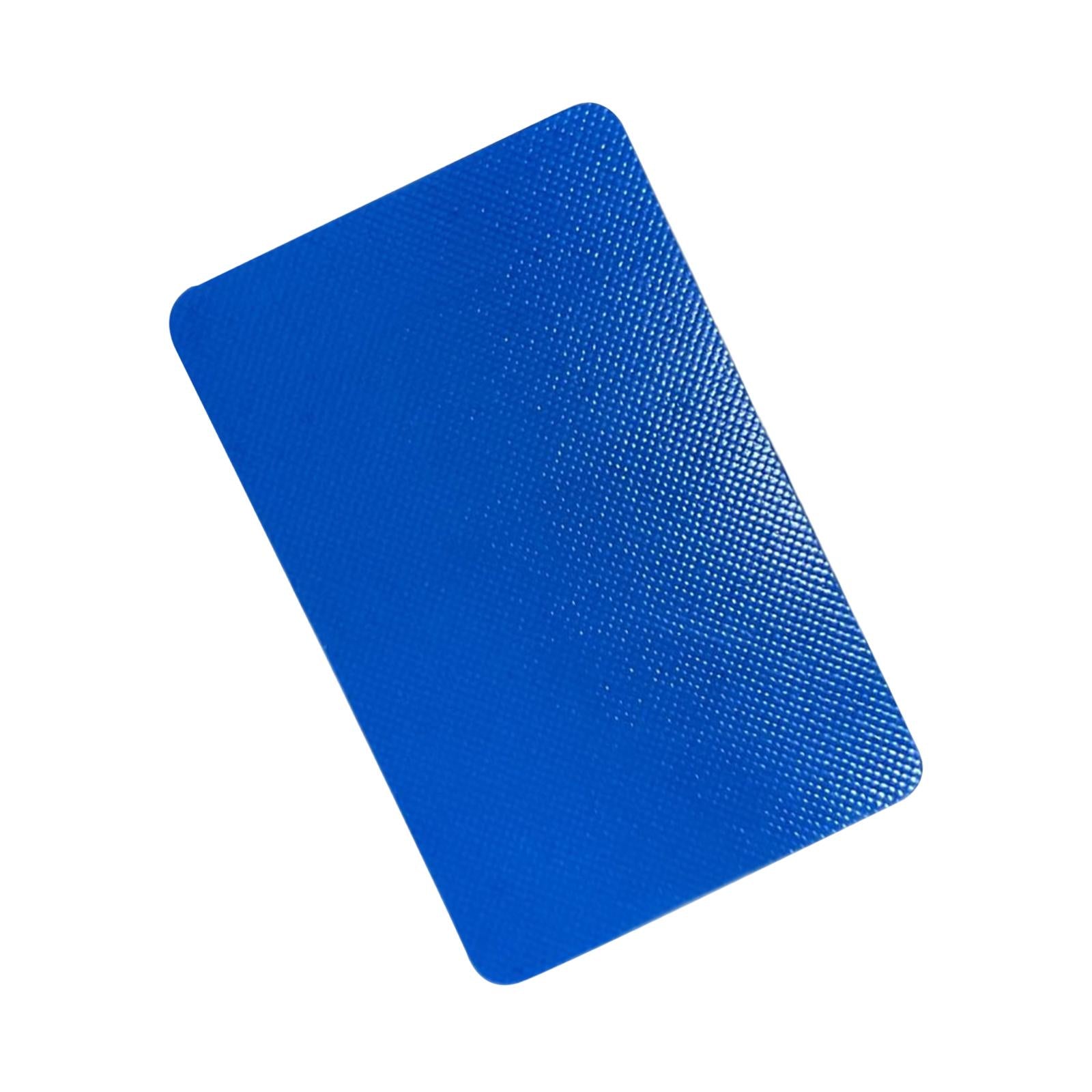 3xBoat Repair Patch 10cmx15cm PVC Repair Patches for Dinghy Raft Repair Tool Blue