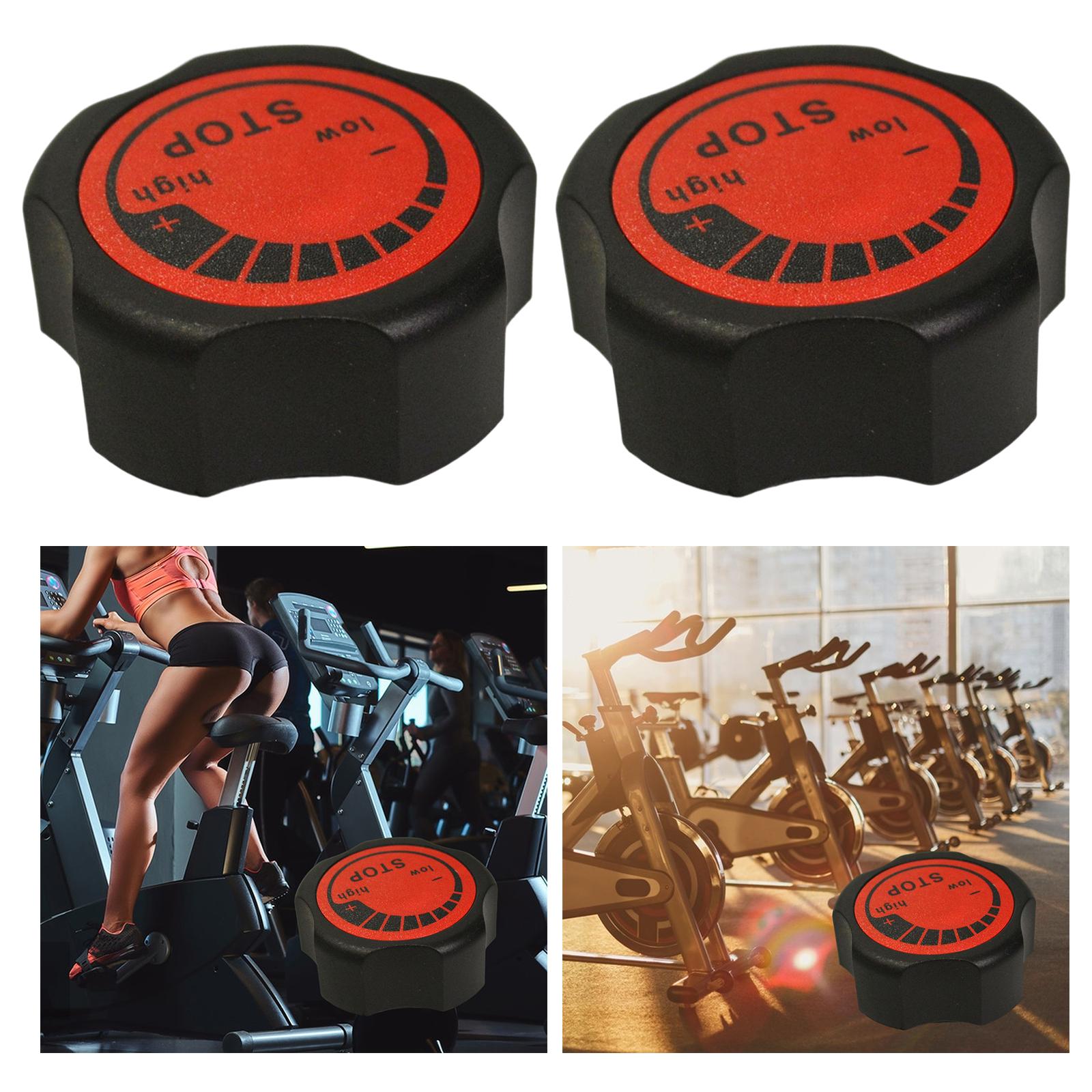 3xExercise Bike Resistance Knob Supplies Bicycle Brake Lever Training Machine Hole 0.8cm Dia 5.5cm