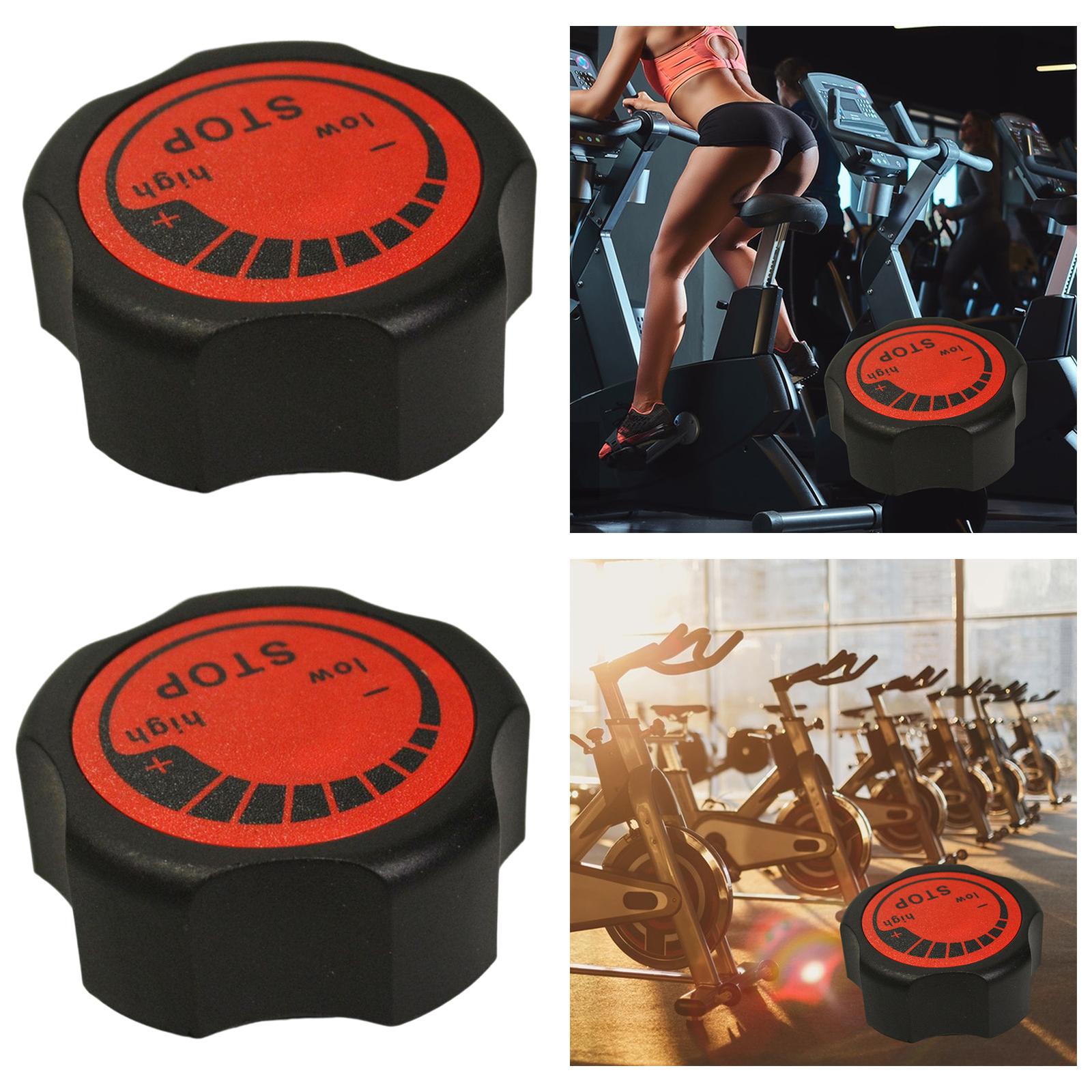 2xExercise Bike Resistance Knob Supplies Bicycle Brake Lever Training Machine Hole 0.8cm Dia 5.5cm