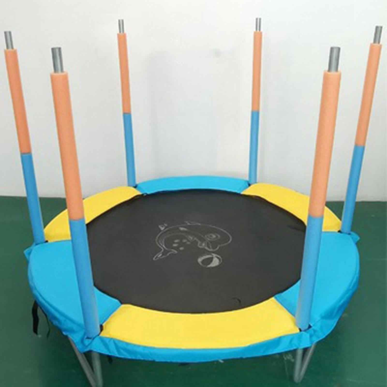 6x Trampoline Foam Sleeves Lightweight for Children Jumping Bed Tube 40cm Orange