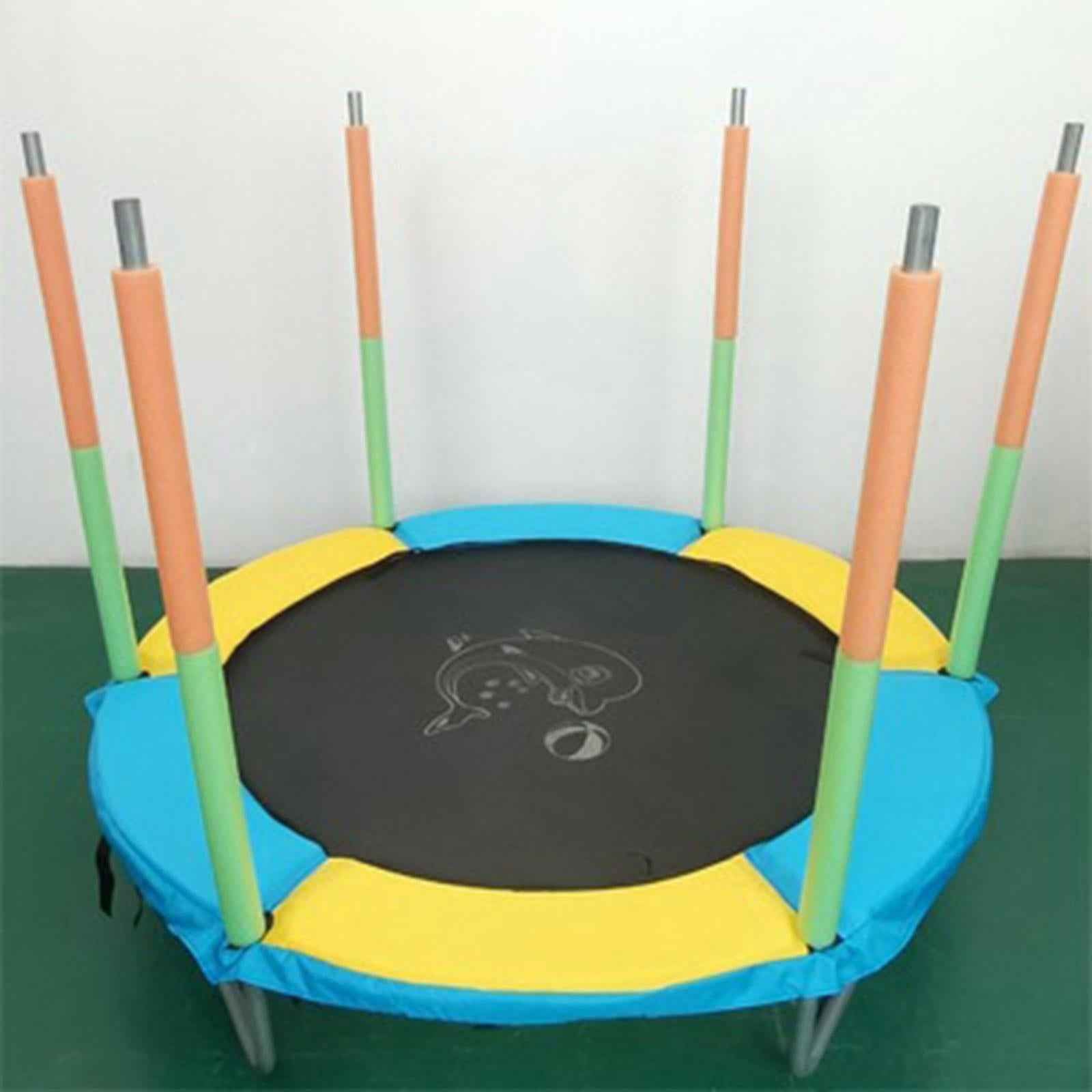 6x Trampoline Foam Sleeves Lightweight for Children Jumping Bed Tube 40cm Orange