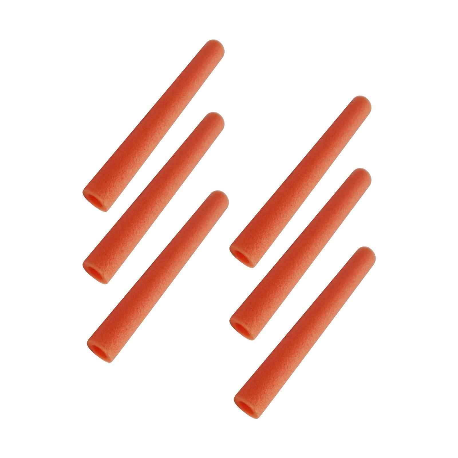 6x Trampoline Foam Sleeves Lightweight for Children Jumping Bed Tube 40cm Orange