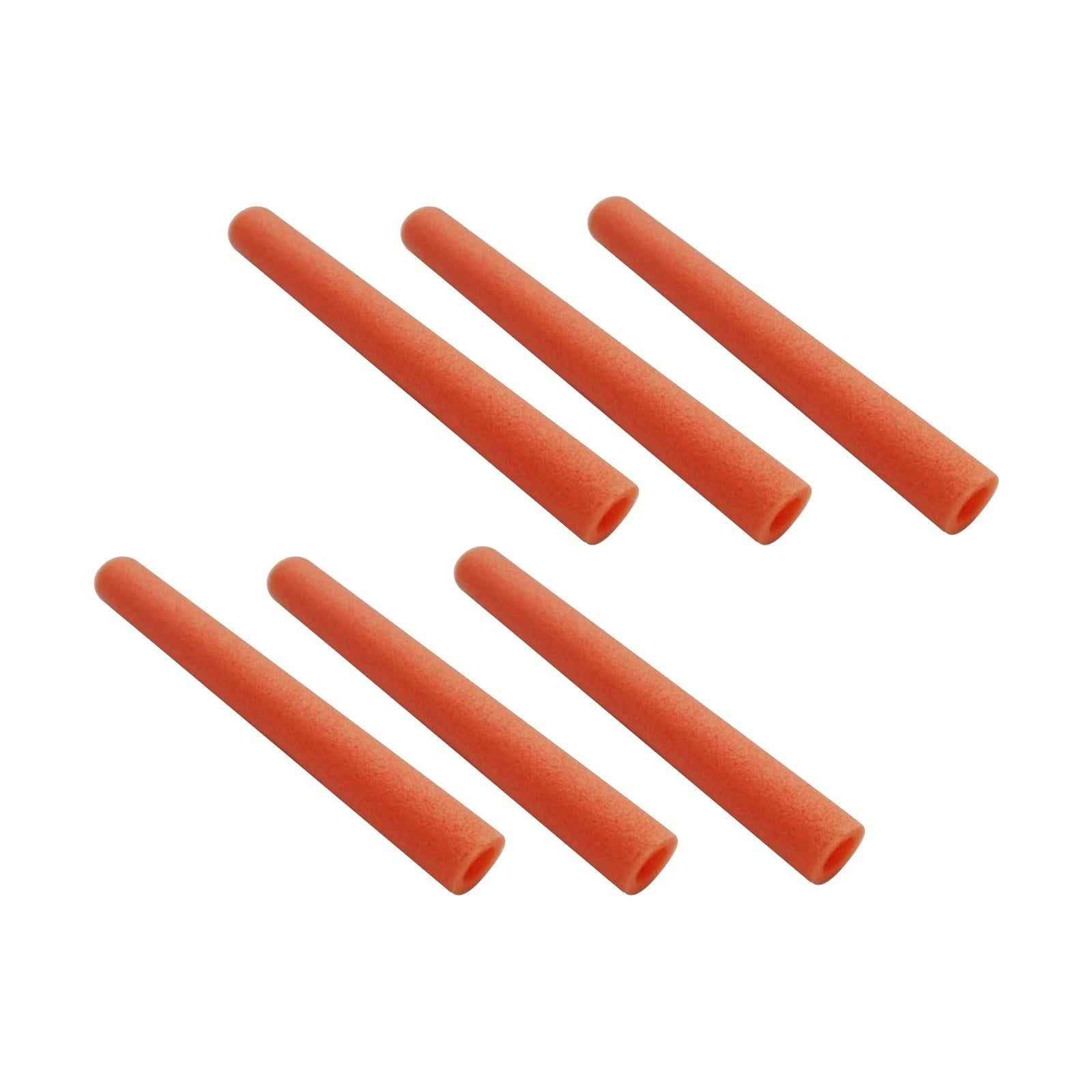 6x Trampoline Foam Sleeves Lightweight for Children Jumping Bed Tube 40cm Orange