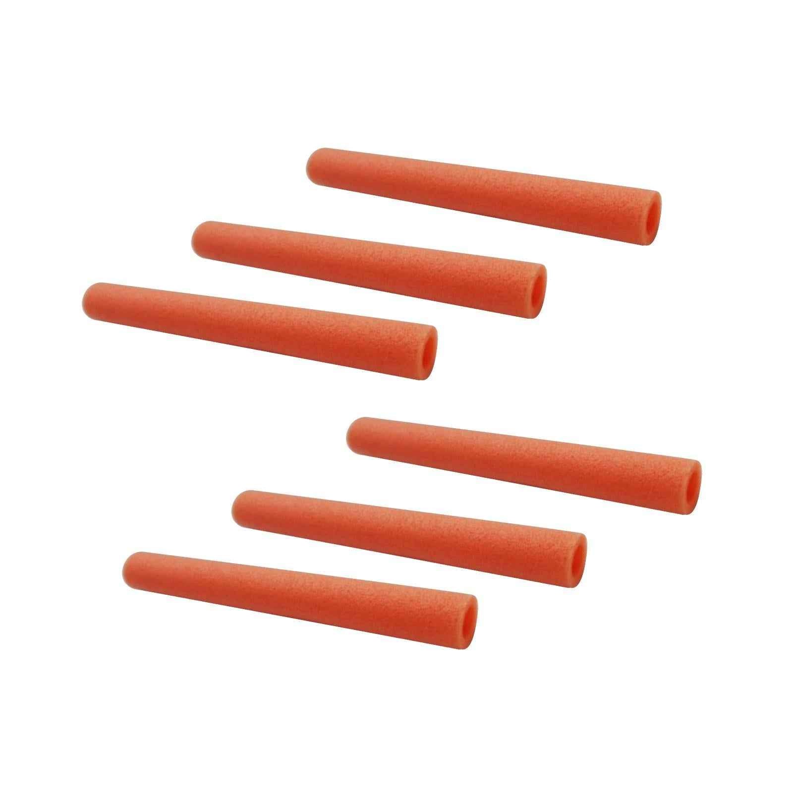 6x Trampoline Foam Sleeves Lightweight for Children Jumping Bed Tube 40cm Orange