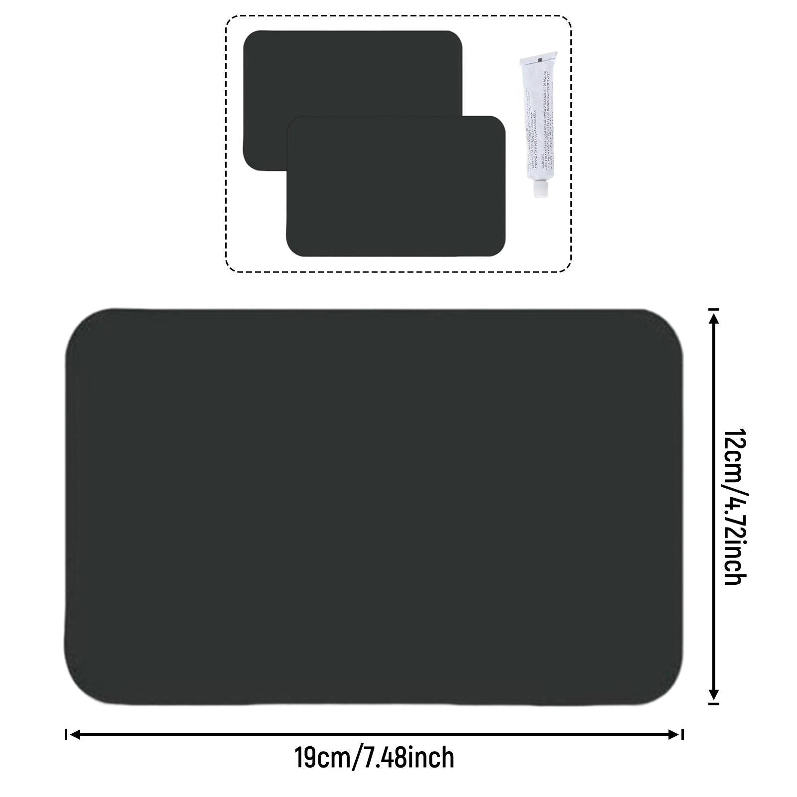 4xInflatable Boat Repair Kit Kayak PVC Repair Patches for Rubber Boat Tents