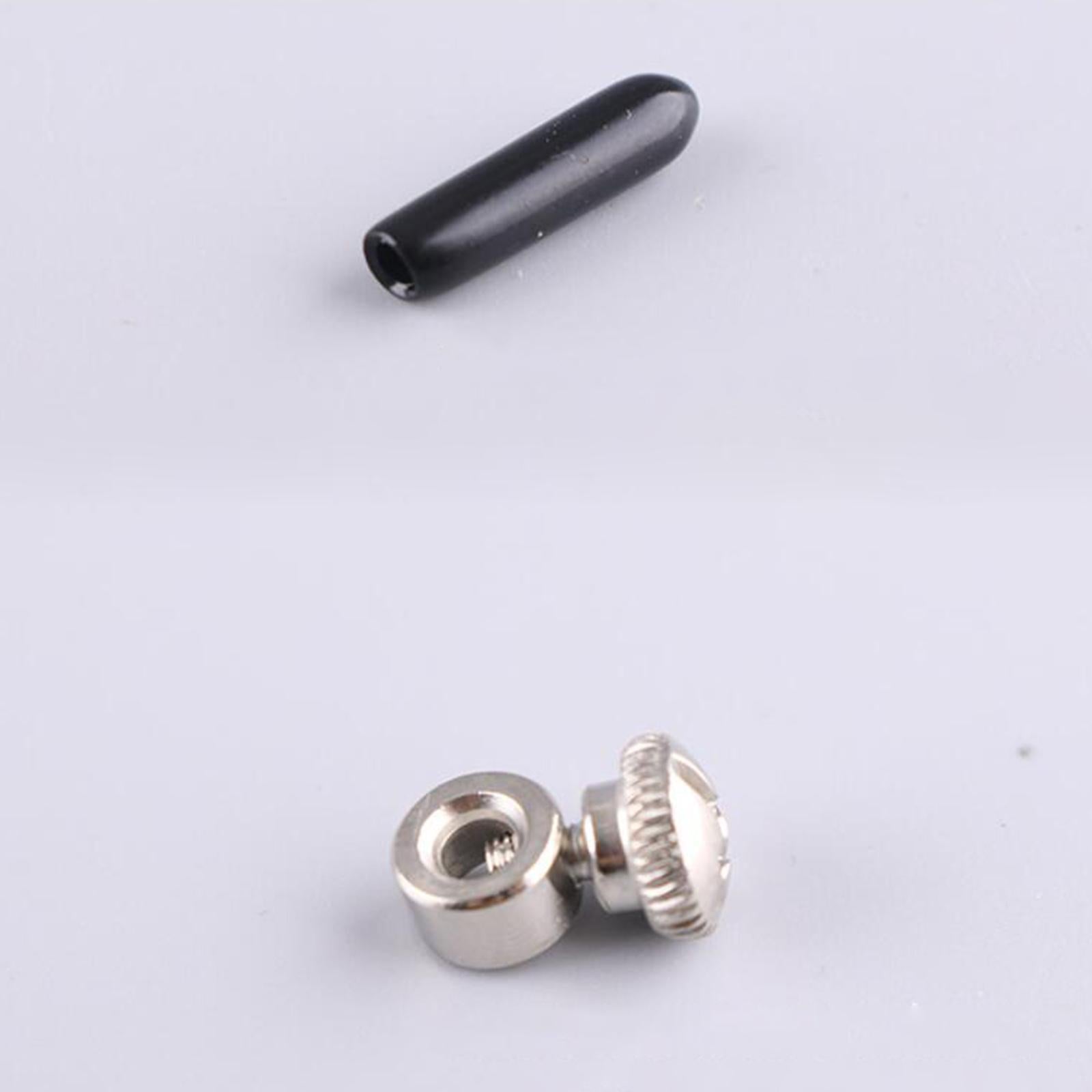 4x2 Pair Jumping Rope Screws End Caps Components Replacement for Skipping Rope