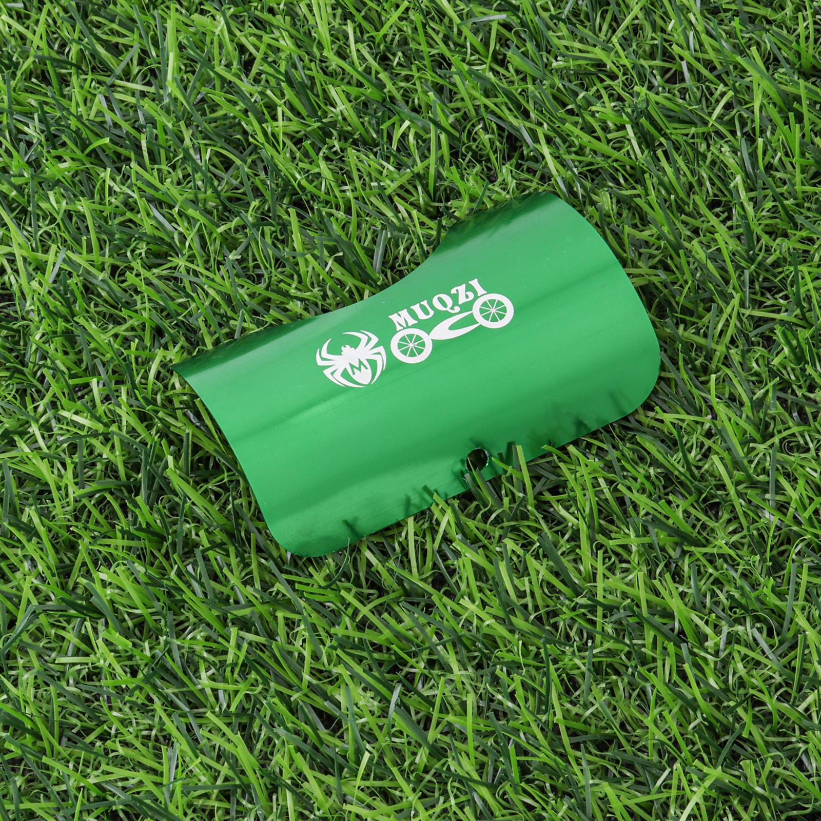 2xBicycle Bottom Bracket Protector Sturdy Folding Bike BB Frame Protection Pad Green