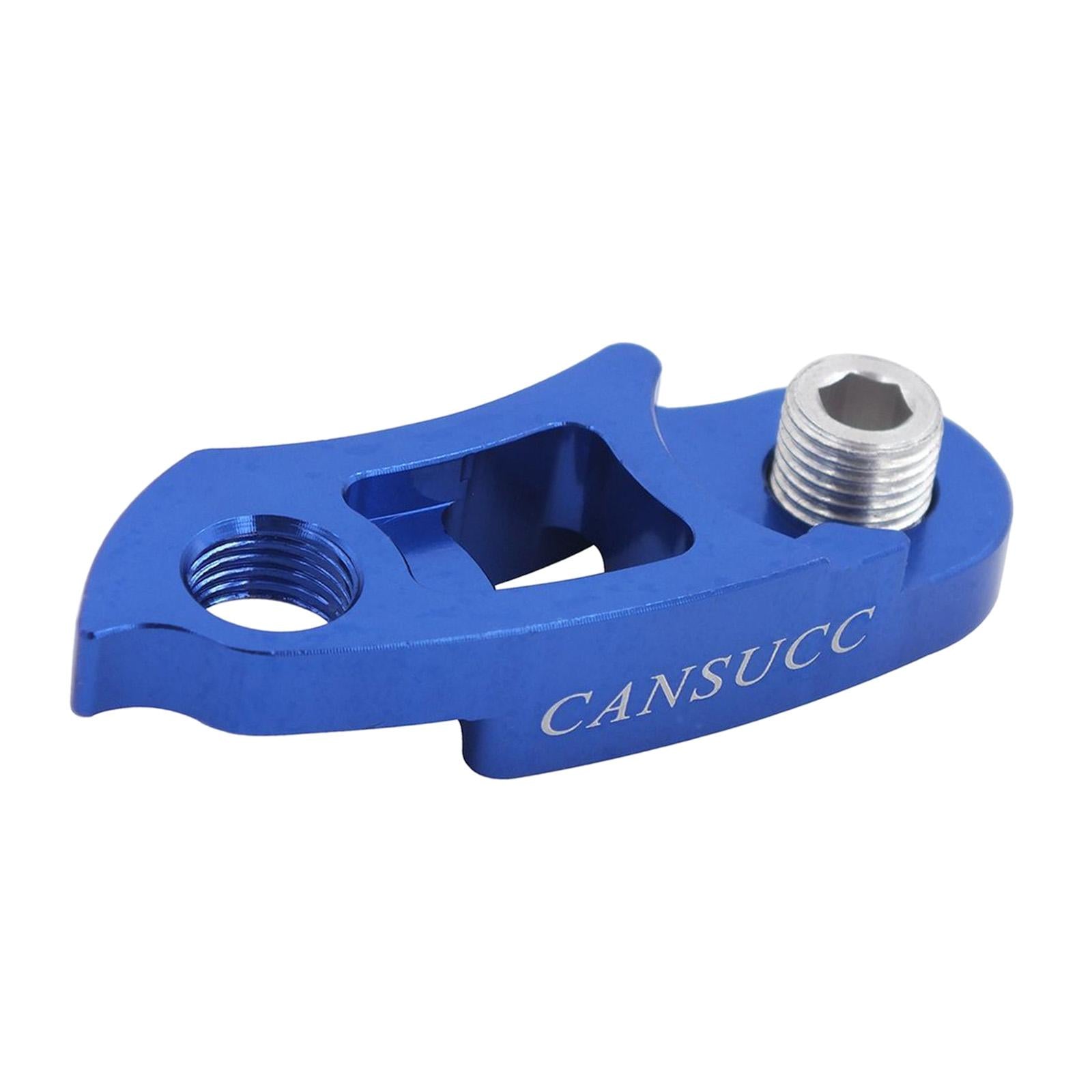 4xBike Rear Derailleur Hanger Extender Replacement Road Bike Bicycle Tail Hook Blue